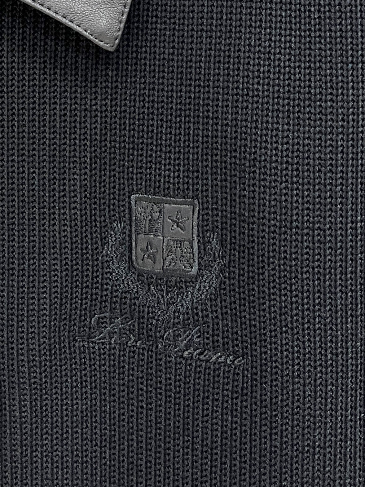 Loro Piana Hoodie Wool Black Slim Fit M-l-xl