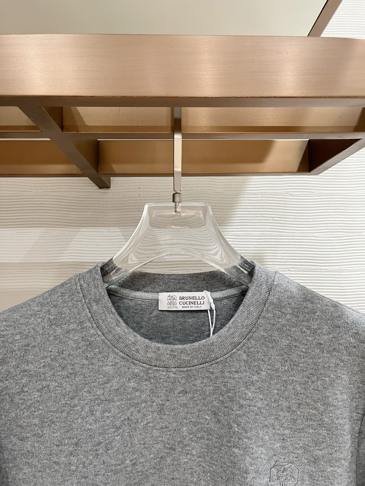 Brunello Cucinelli Hoodie Wool Black Slim Fit M-l-xl