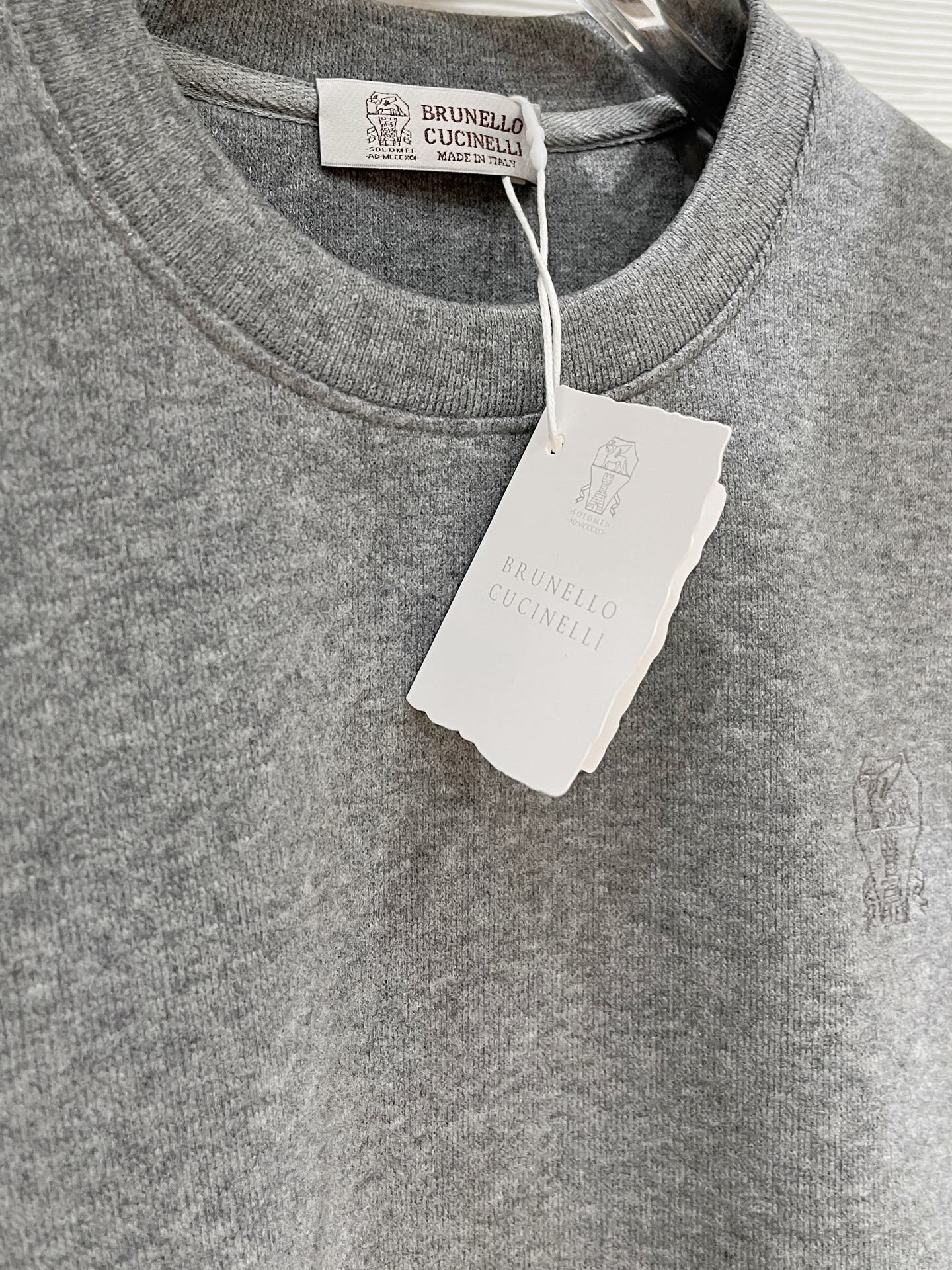 Brunello Cucinelli Hoodie Wool Black Slim Fit M-l-xl