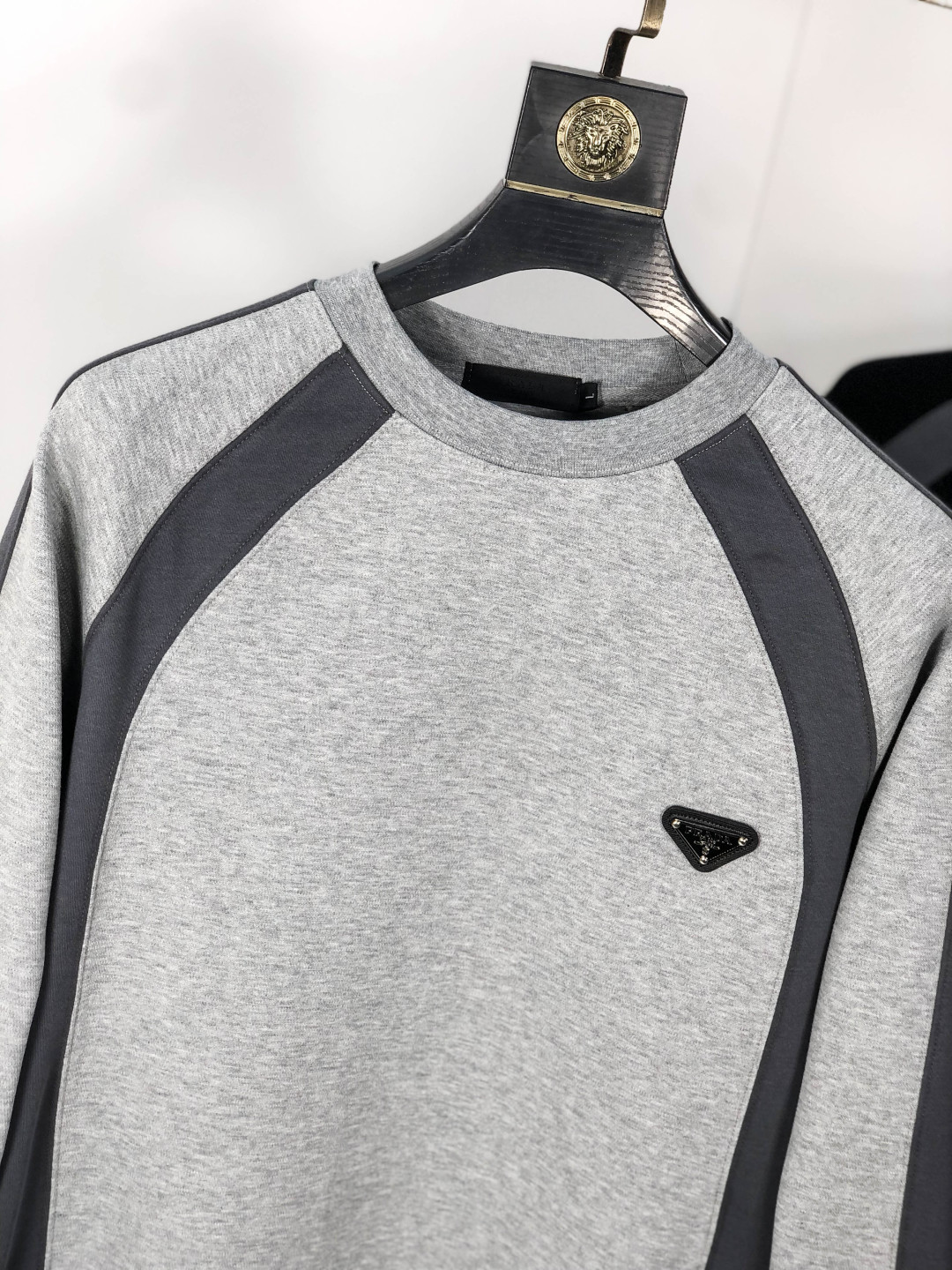 Prada Hoodie Cotton M-l-xxxl-175130