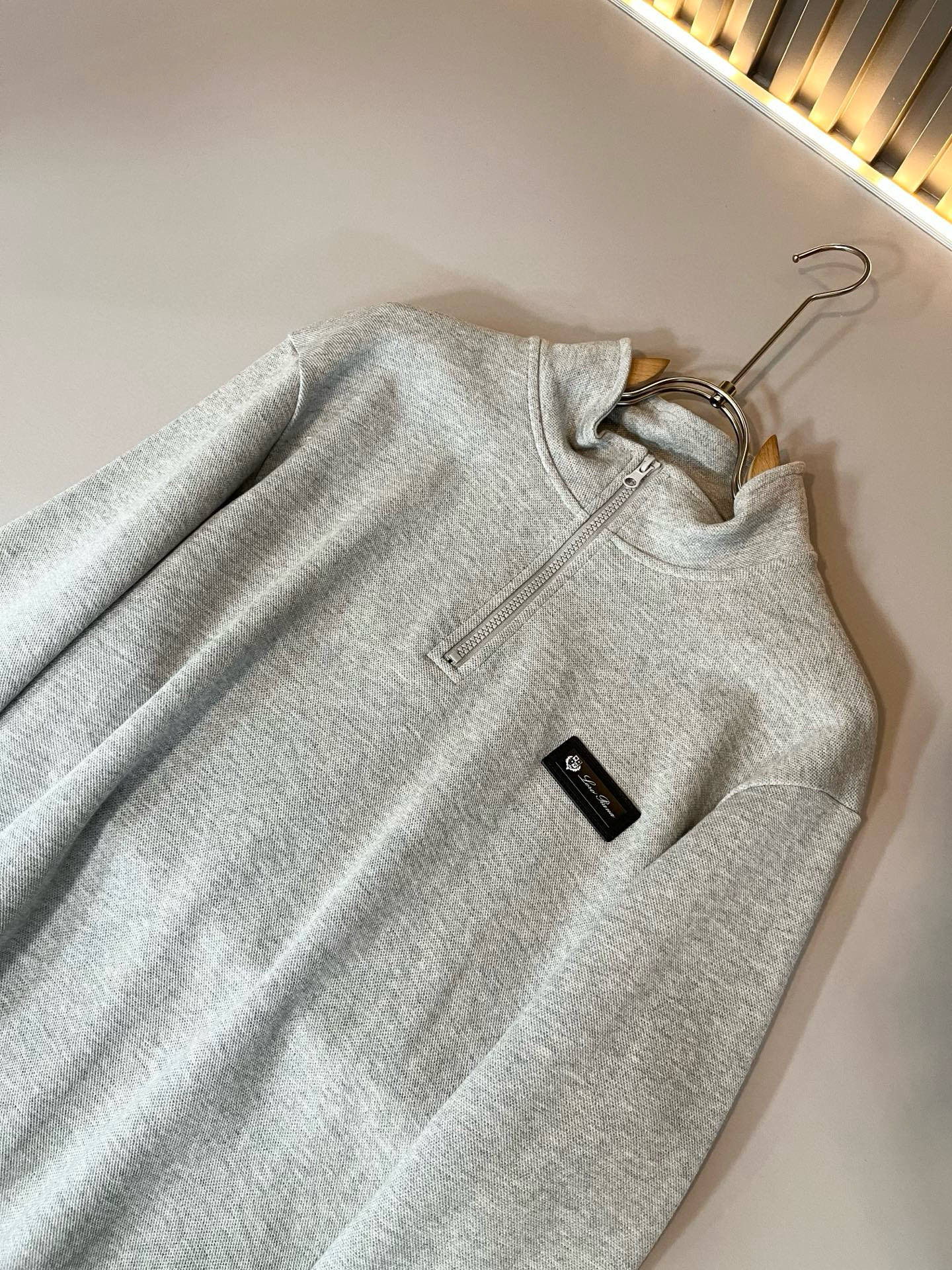 Loro Piana Male Hoodie Cotton M-l-xl