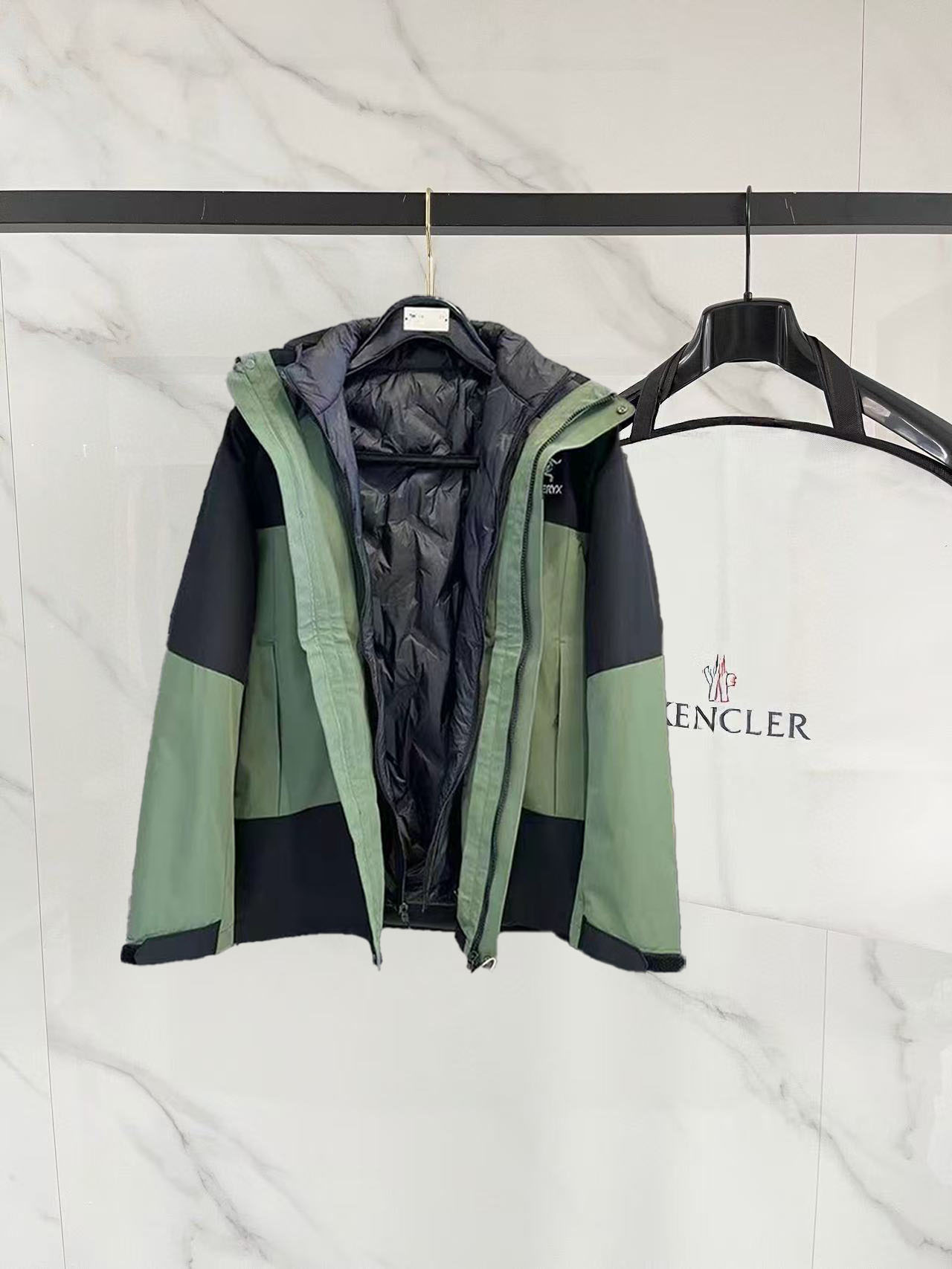 Arcteryx Down Jacket Goose Down Hooded M-l-xxxl