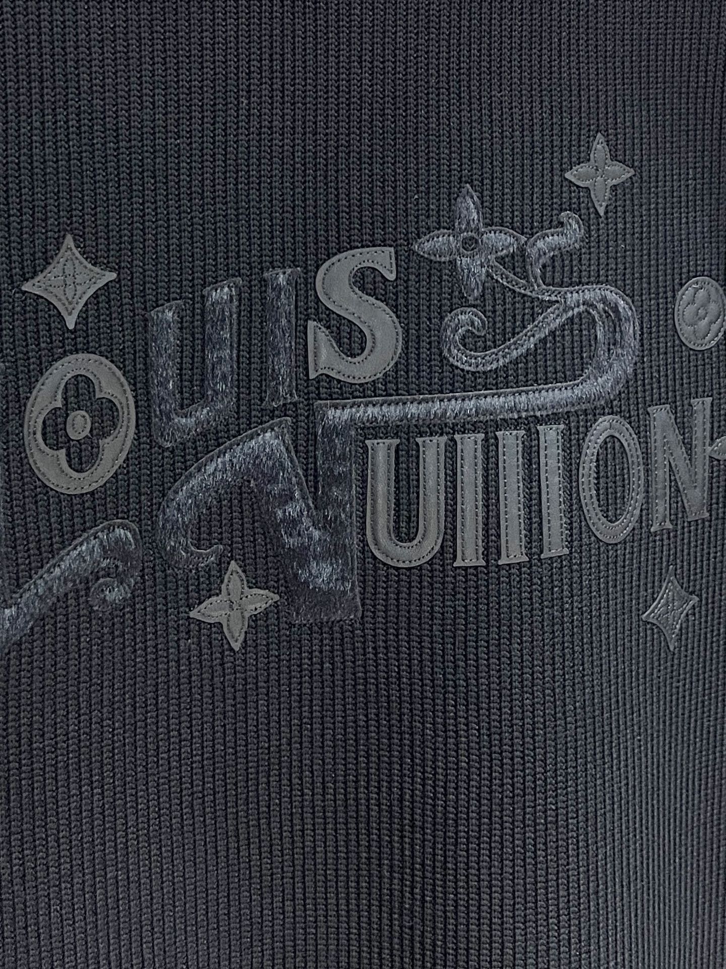 Louis Vuitton Hoodie Wool Slim Fit M-l-xl