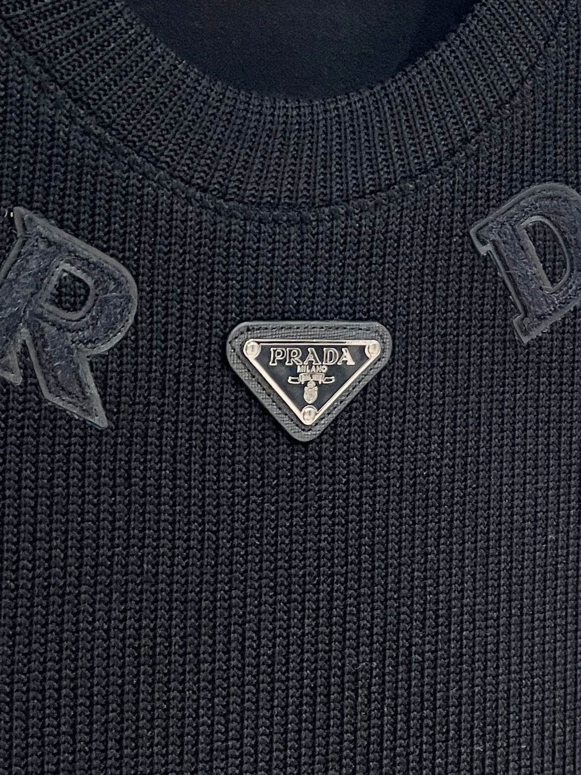 Prada Hoodie Wool Slim Fit M-l-xl