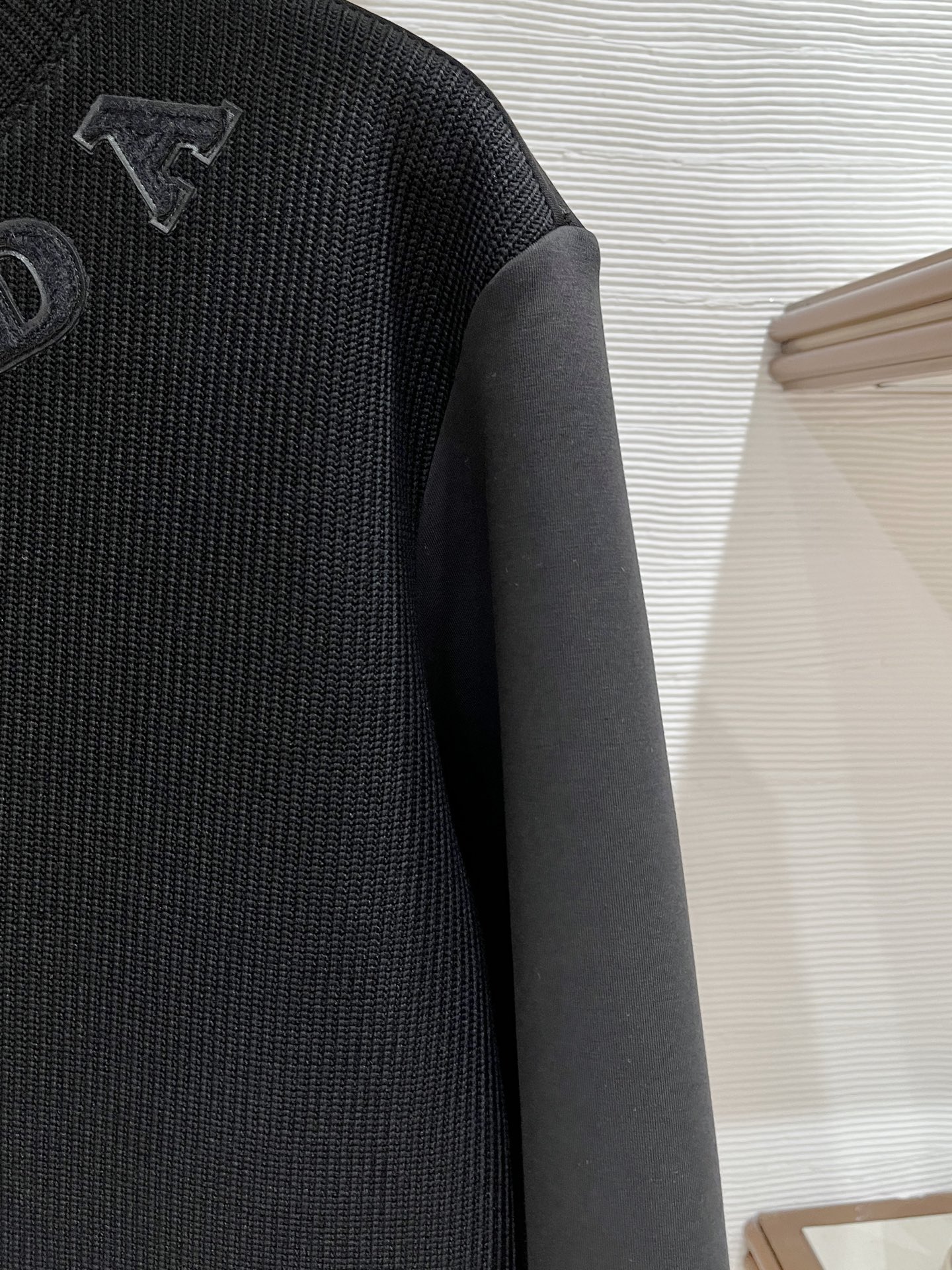 Prada Hoodie Wool Slim Fit M-l-xl