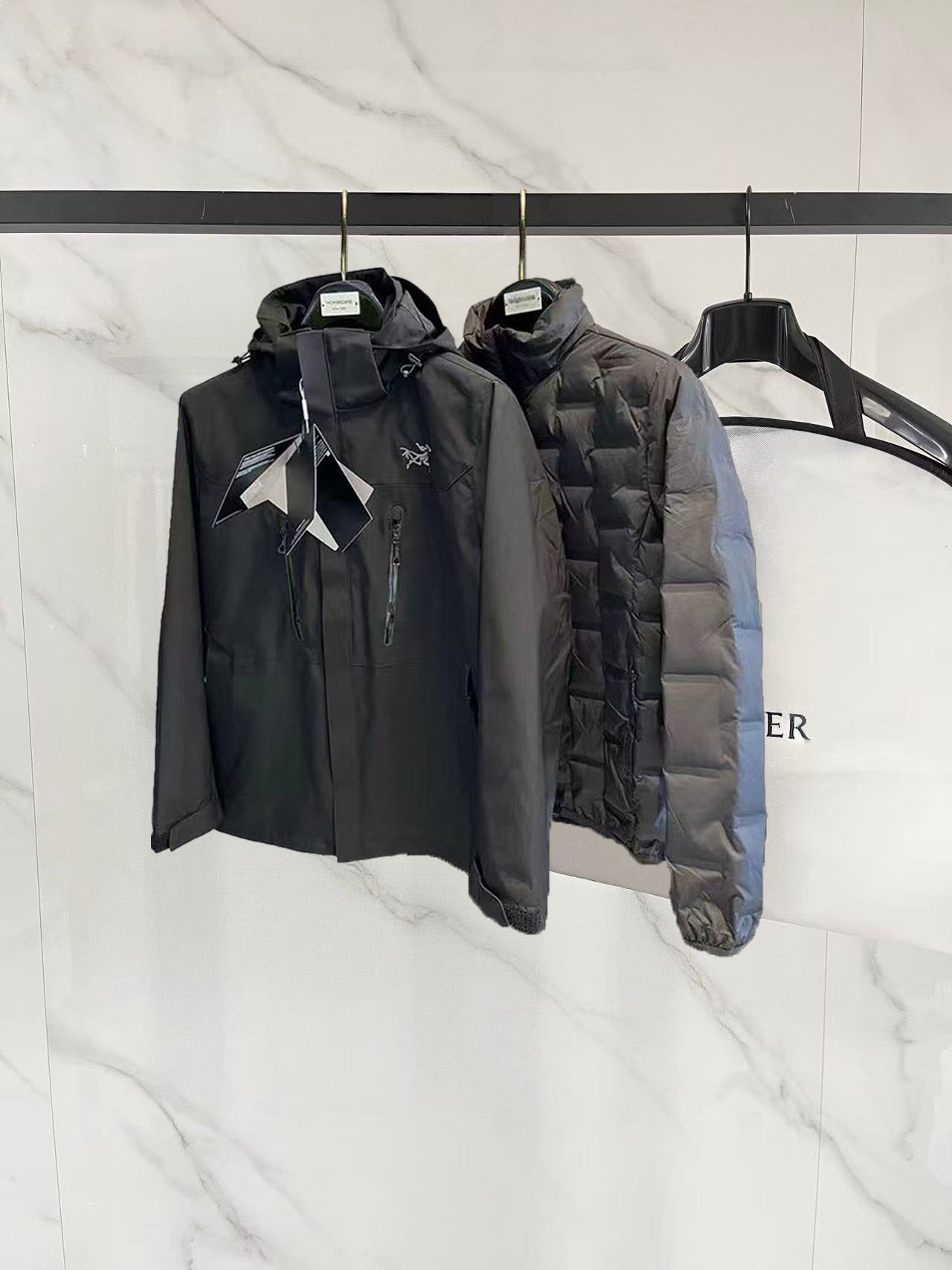 Arcteryx Down Jacket Goose Down Hooded M-l-xxxl