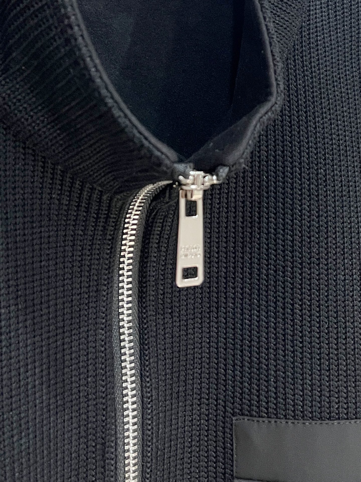Prada Hoodie Wool Black Slim Fit M-l-xl