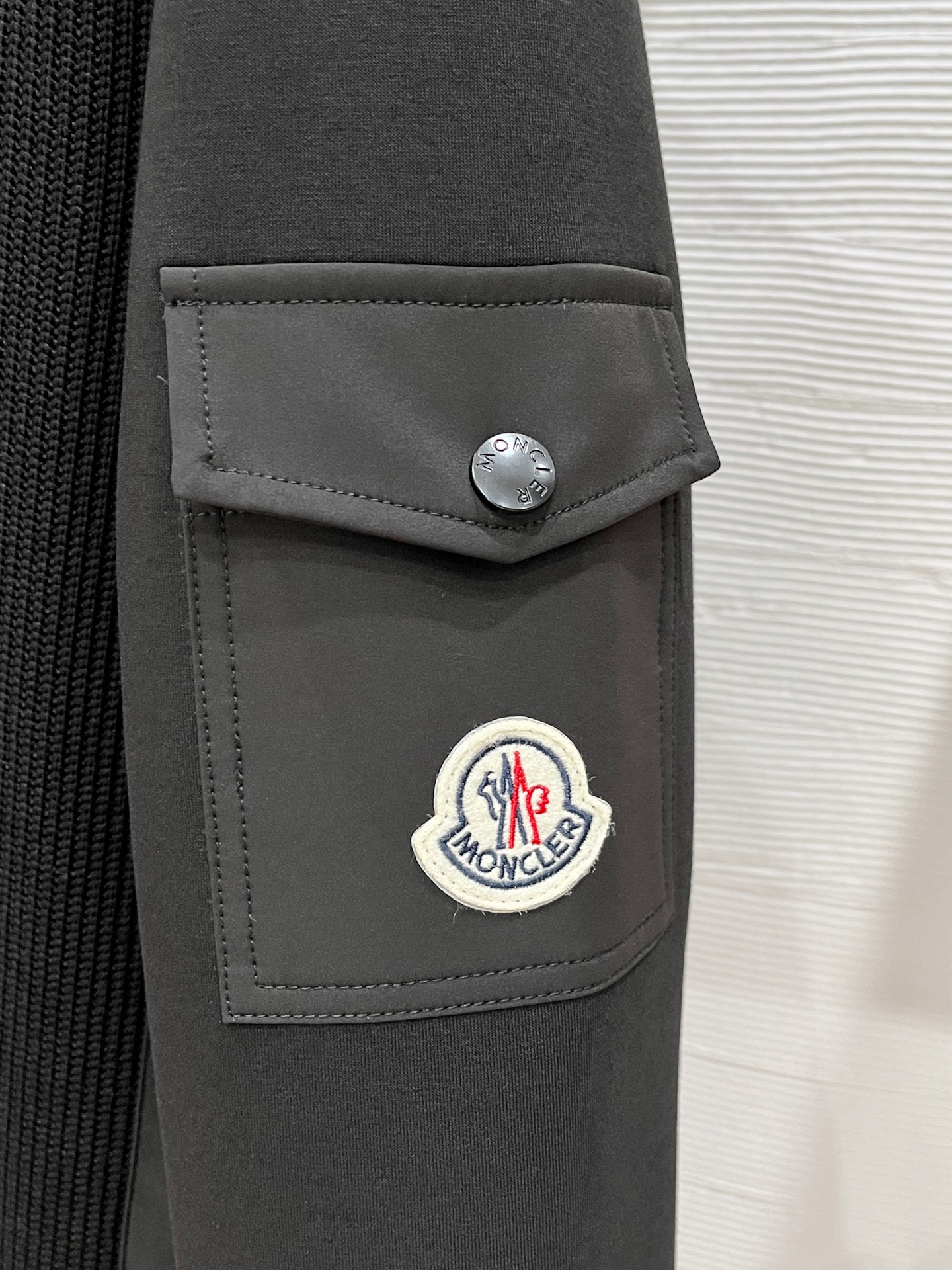 Moncler Hoodie Wool Slim Fit M-l-xl