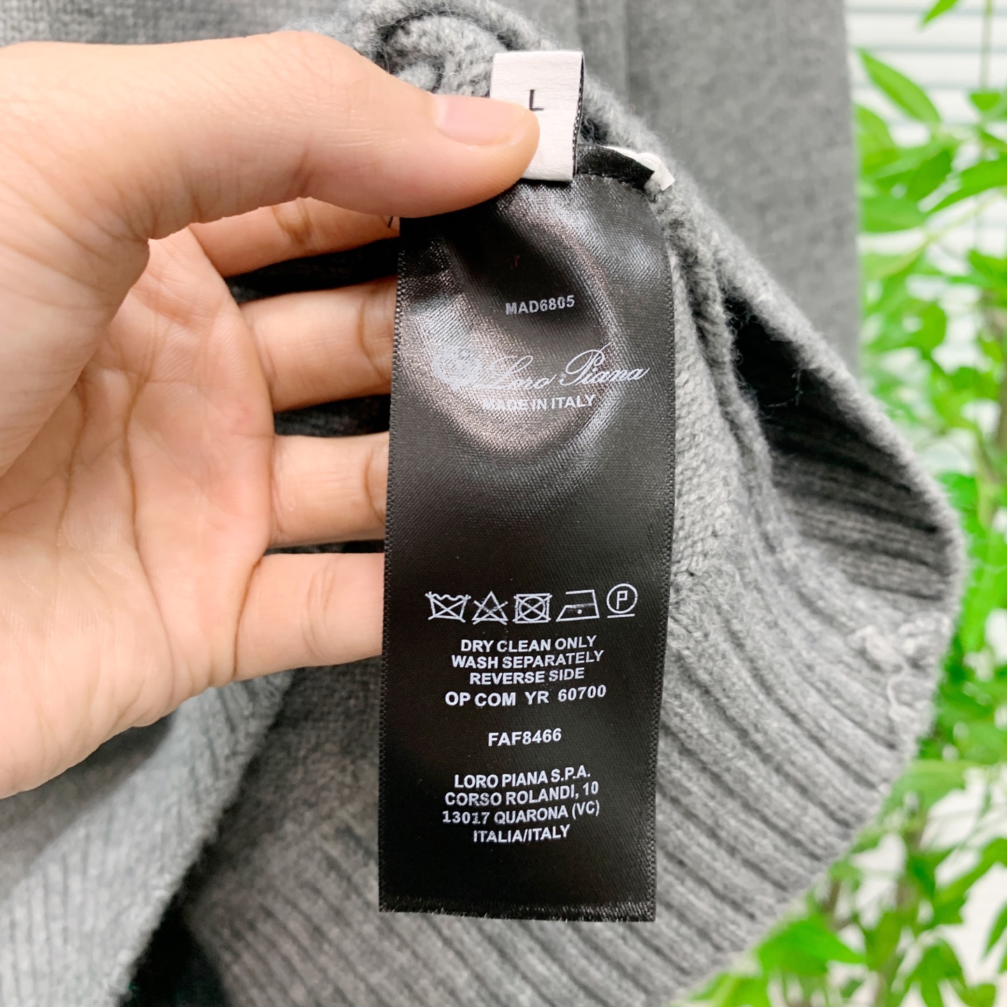 Loro Piana Basic Clothing Wool M-l-xl