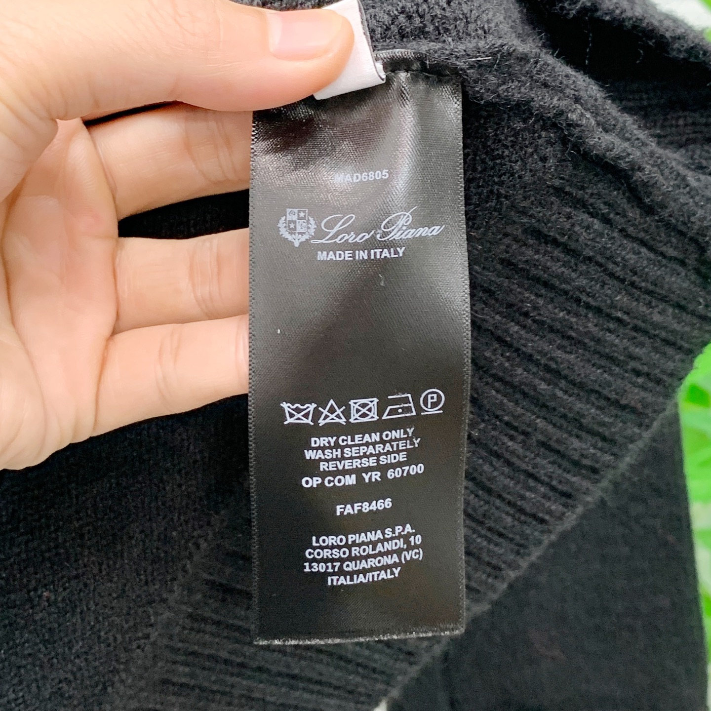 Loro Piana Basic Clothing Wool M-l-xl