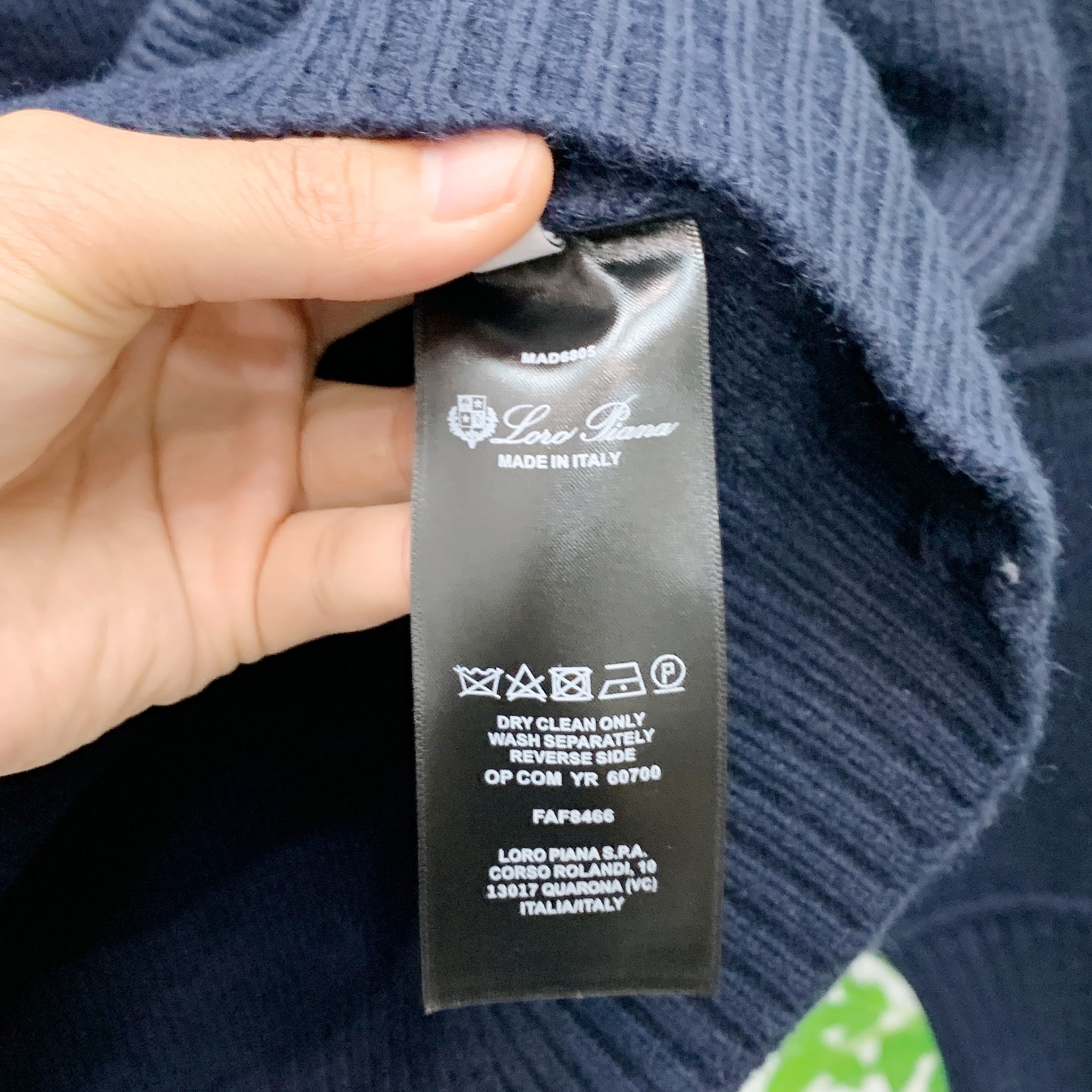 Loro Piana Basic Clothing Wool M-l-xl