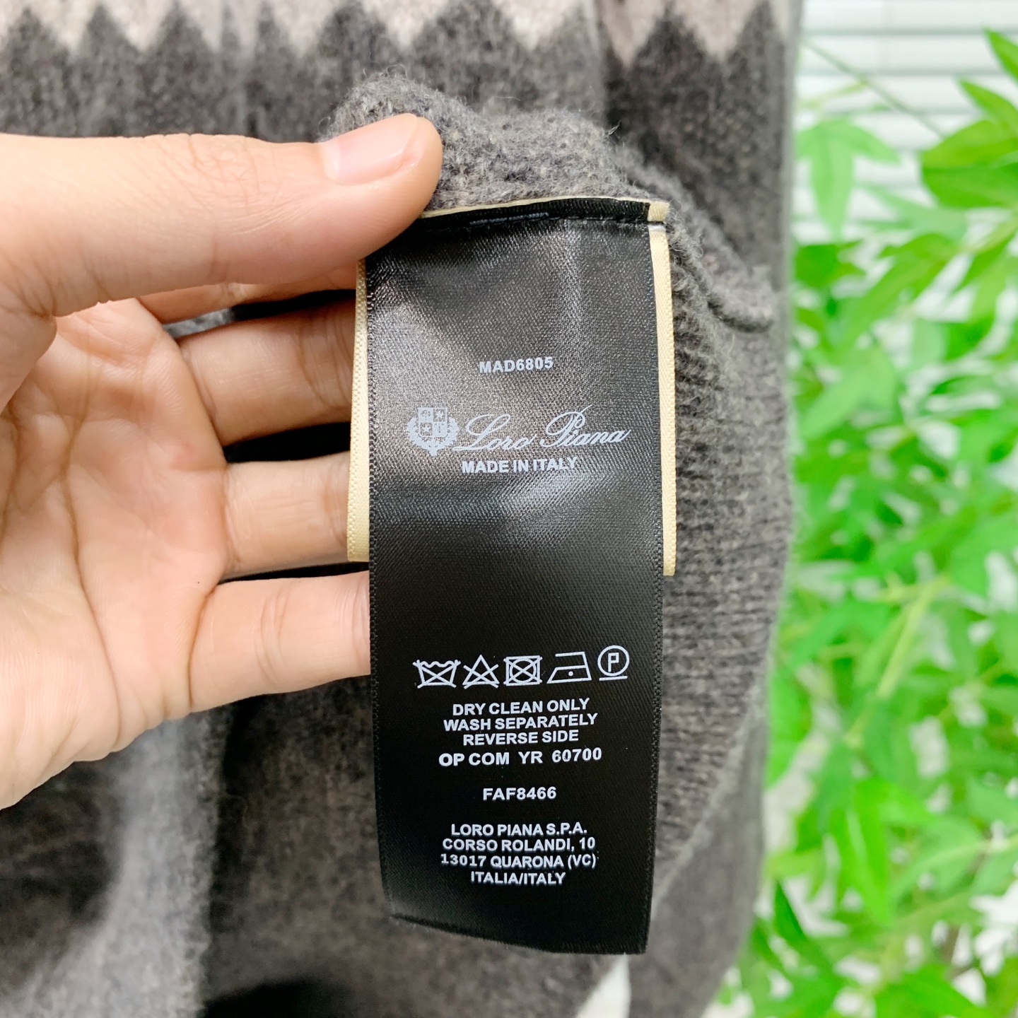 Loro Piana Basic Clothing Wool M-l-xl