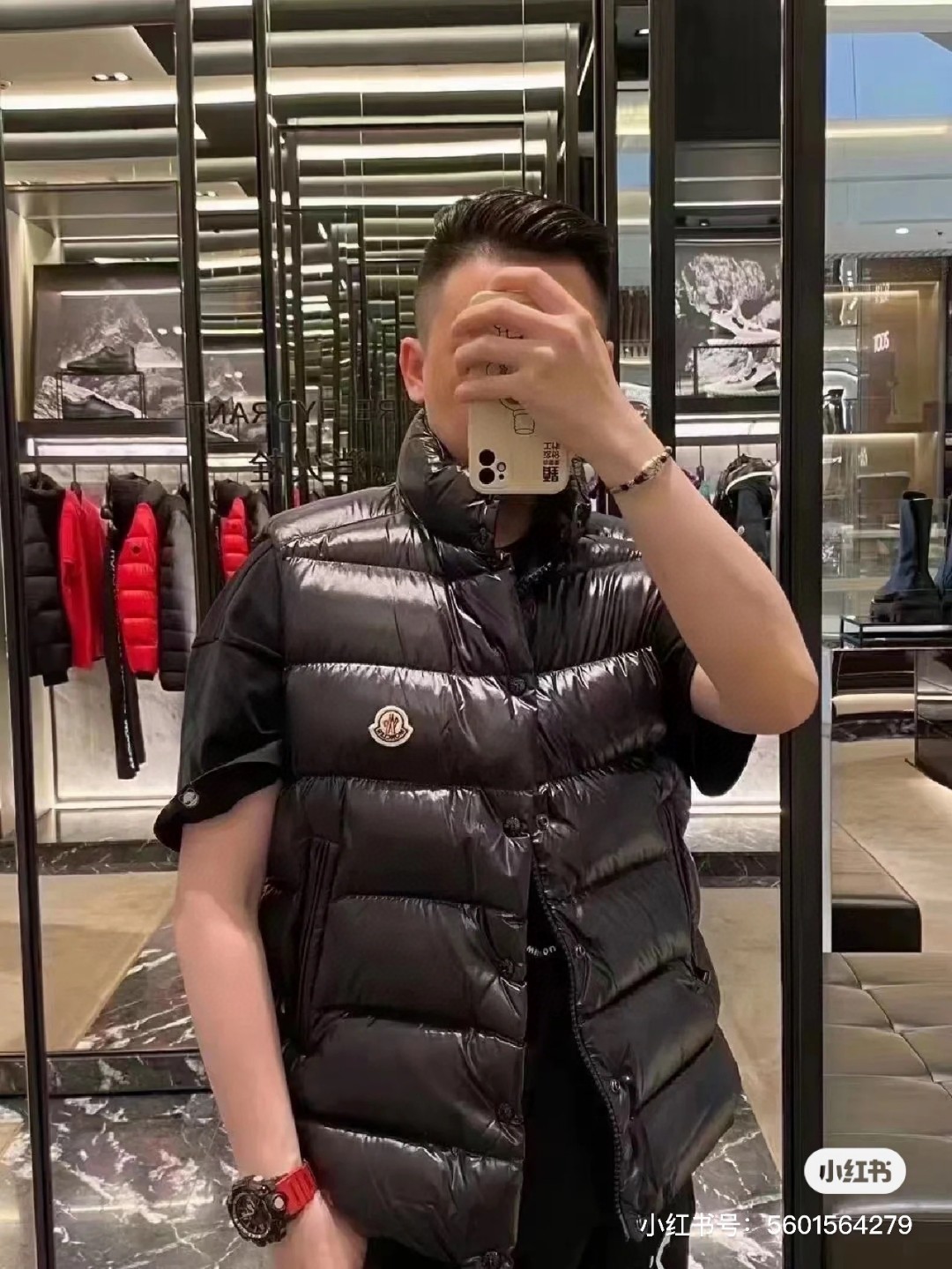 Moncler Couple Down Vest M-l