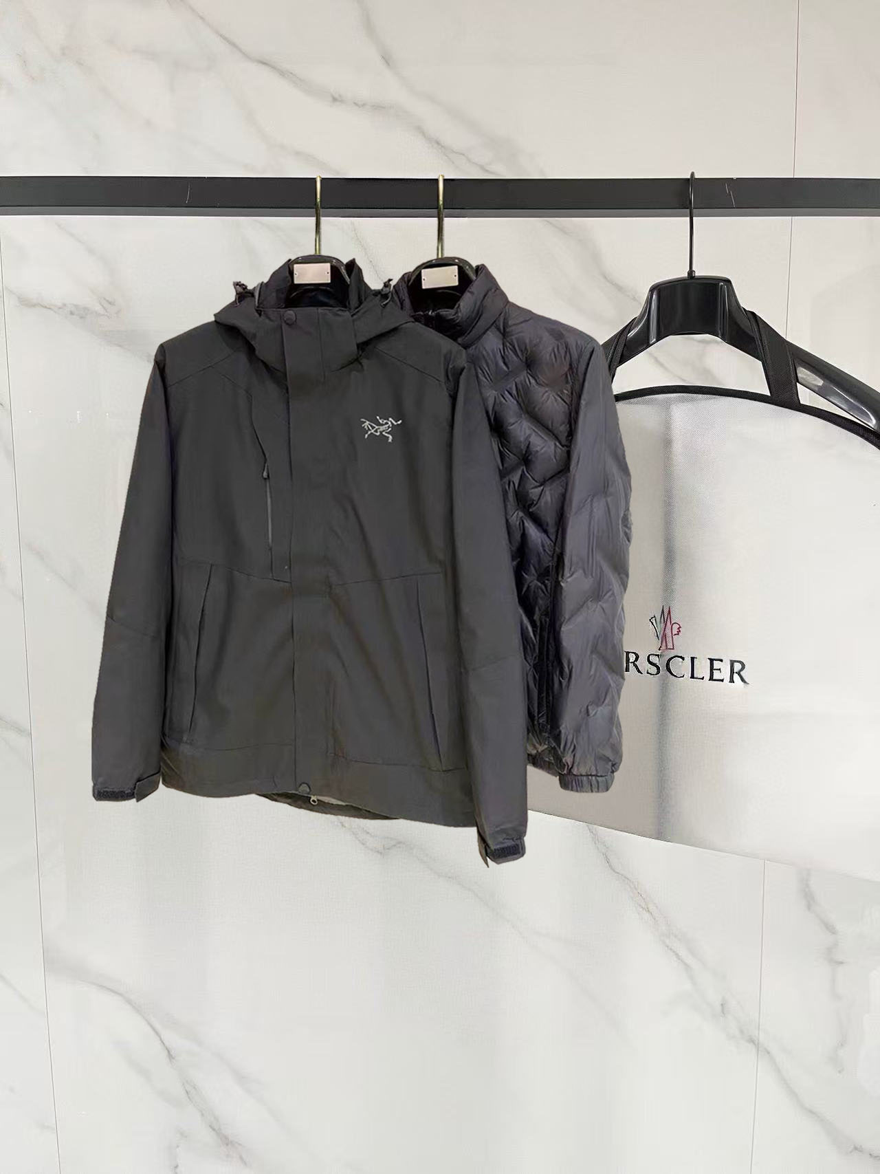 Arcteryx Down Jacket Goose Down Hooded M-l-xxxl