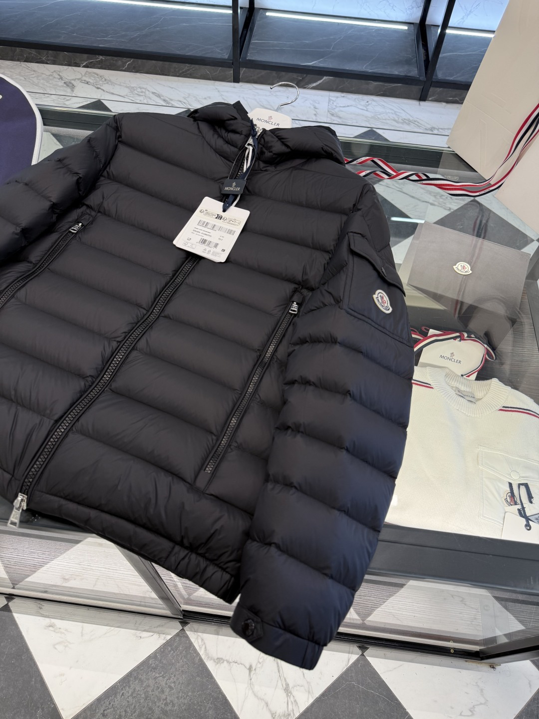 Moncler Male Down Jacket Hooded M-l
