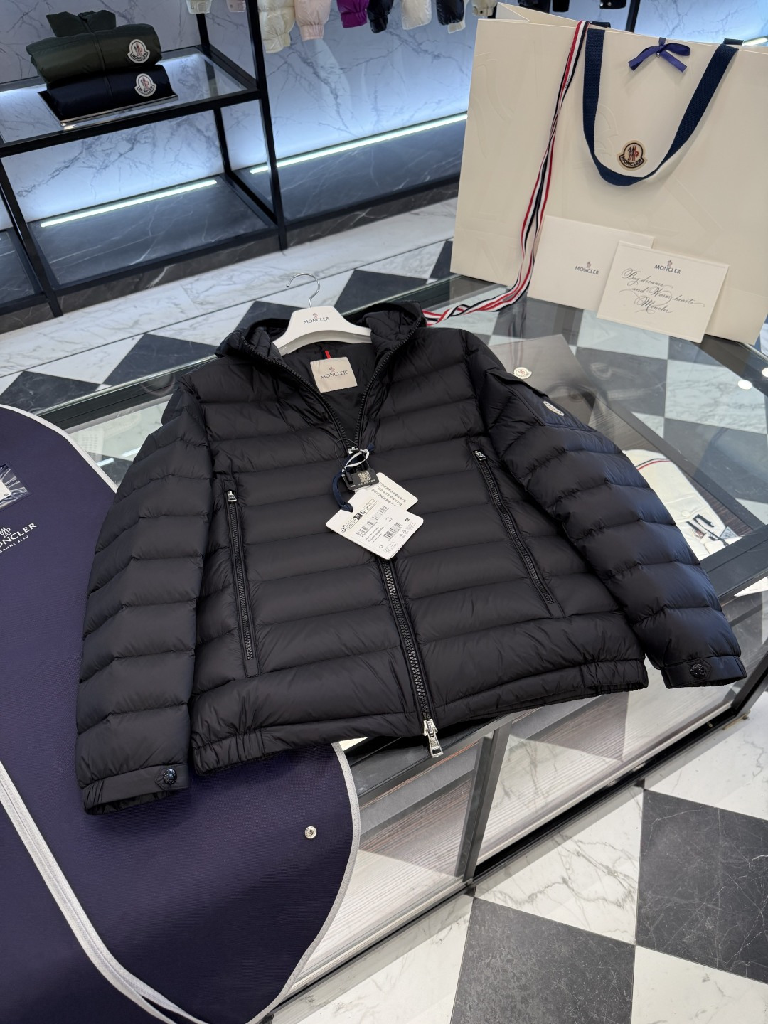 Moncler Male Down Jacket Hooded M-l