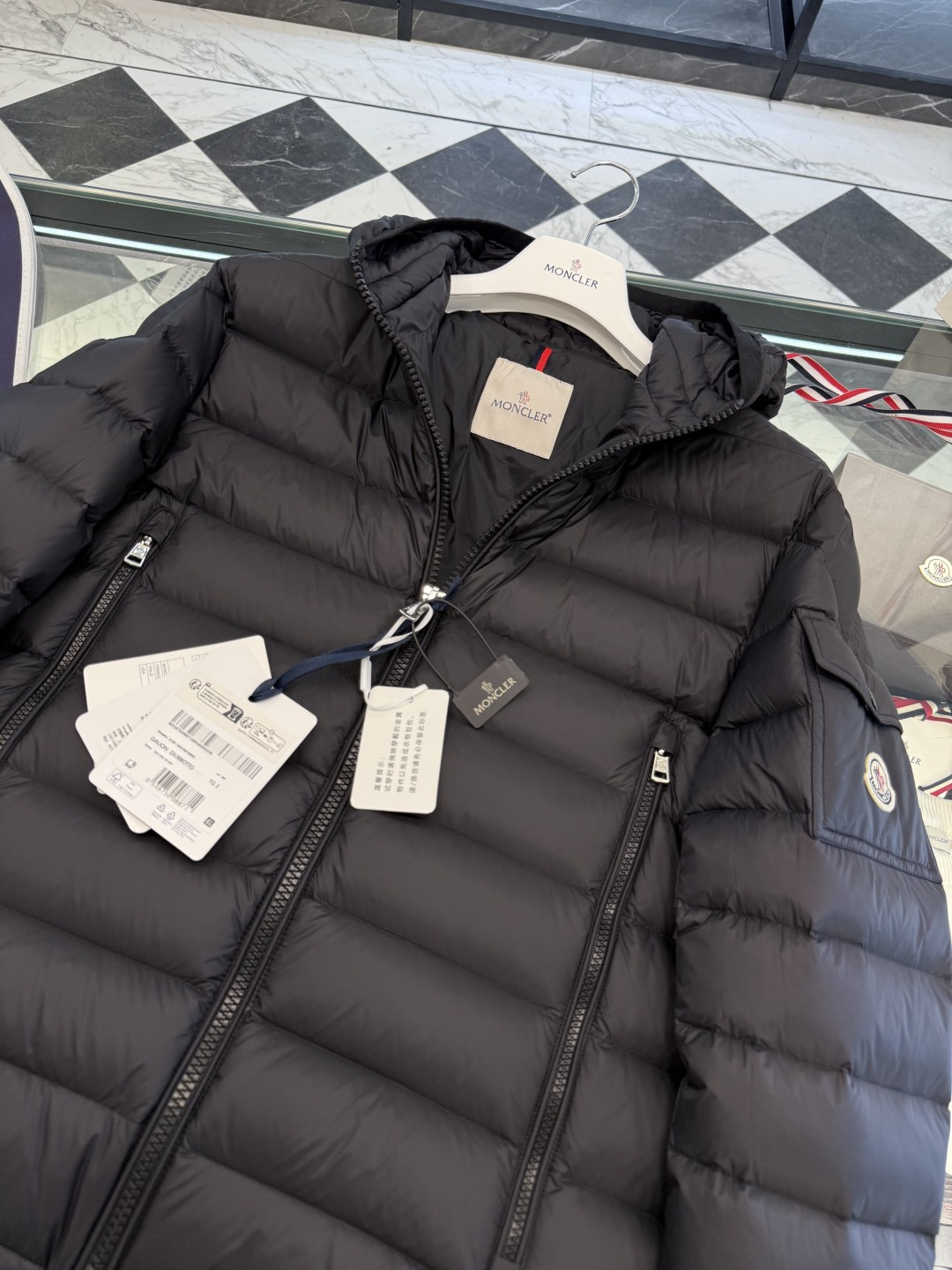 Moncler Male Down Jacket Hooded M-l