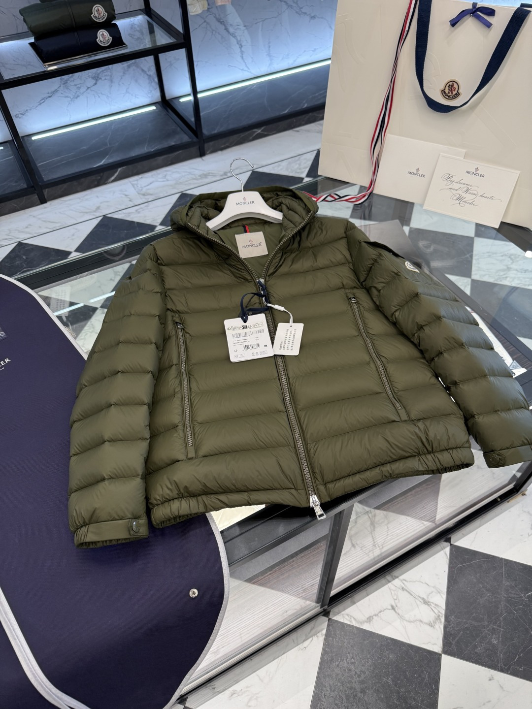 Moncler Male Down Jacket Hooded M-l