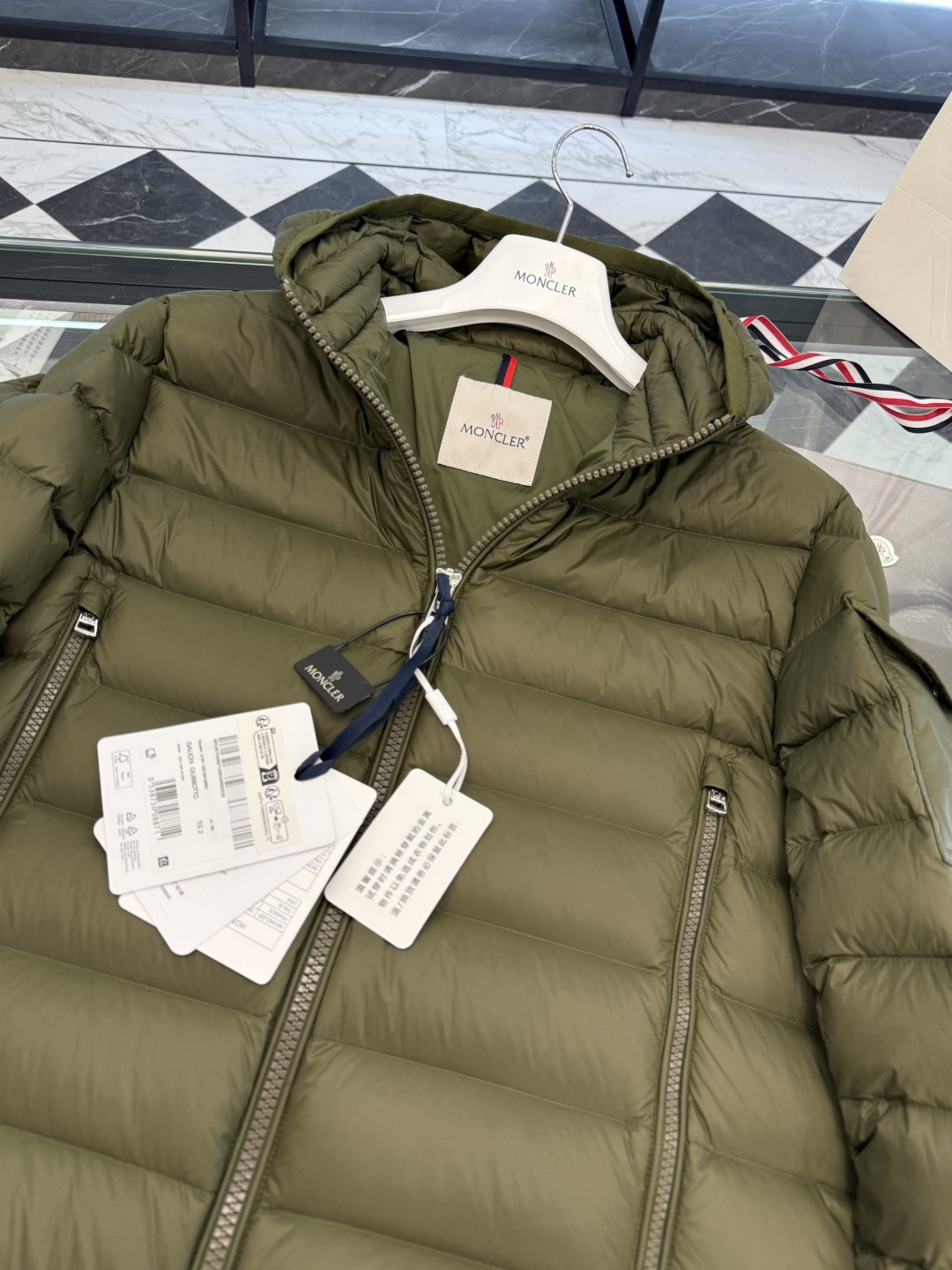 Moncler Male Down Jacket Hooded M-l