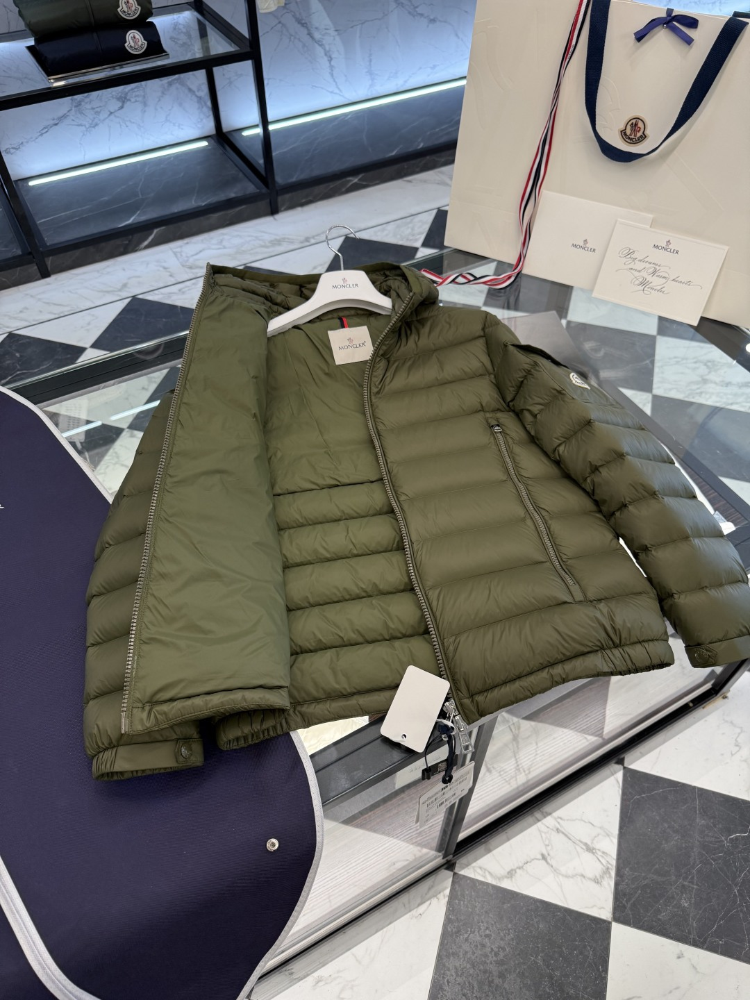 Moncler Male Down Jacket Hooded M-l