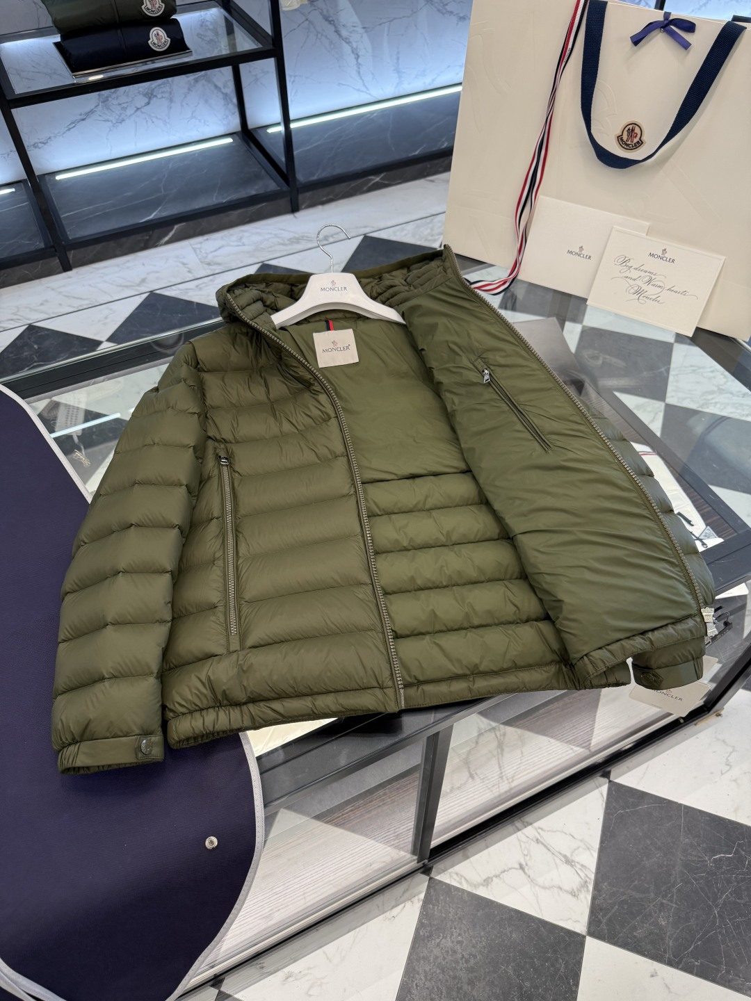 Moncler Male Down Jacket Hooded M-l