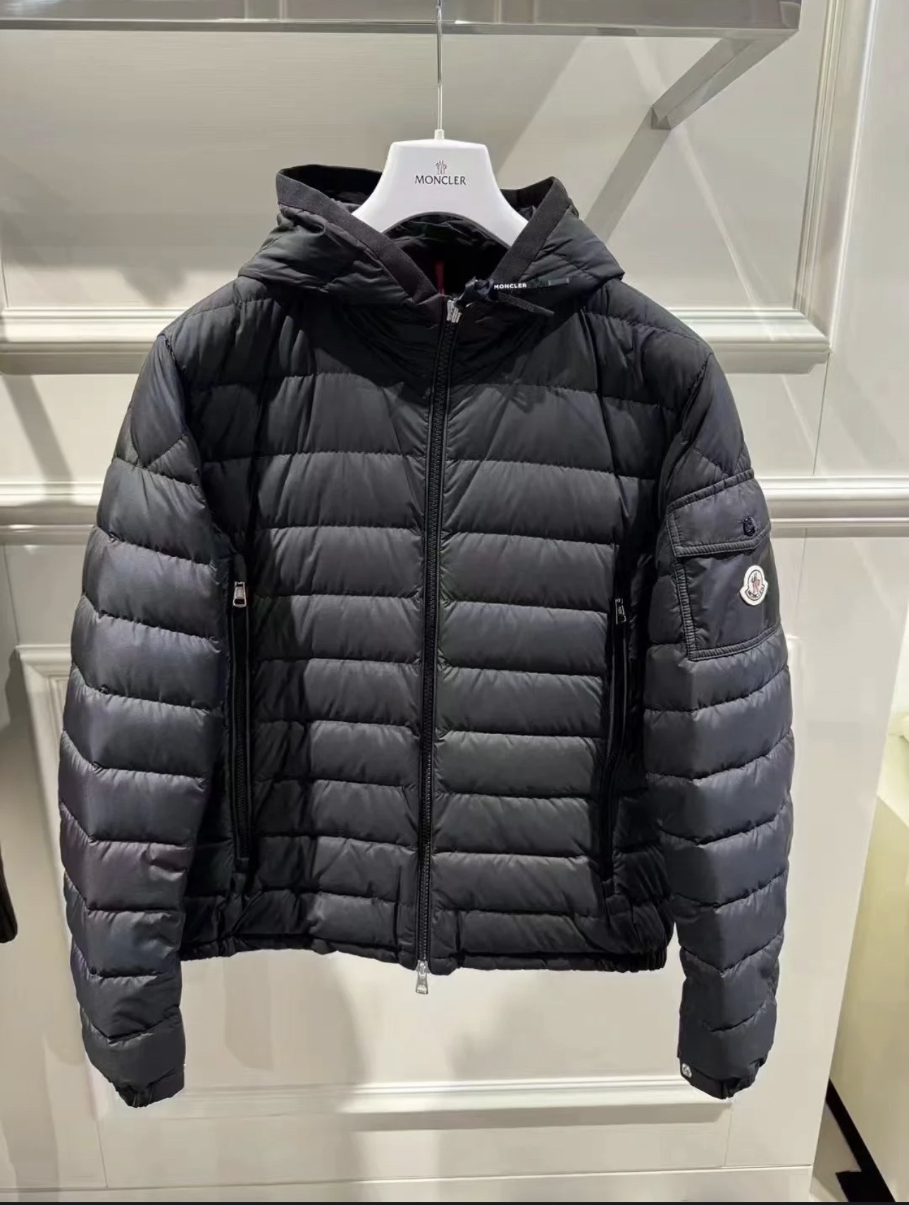 Moncler Male Down Jacket Hooded M-l