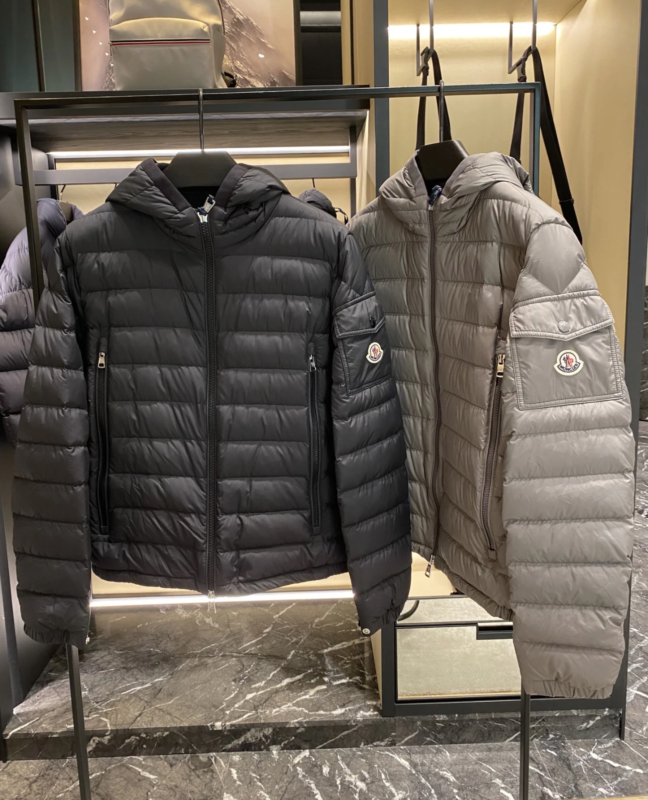 Moncler Male Down Jacket Hooded M-l