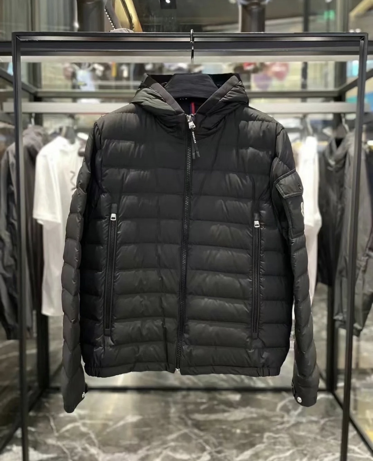 Moncler Male Down Jacket Hooded M-l