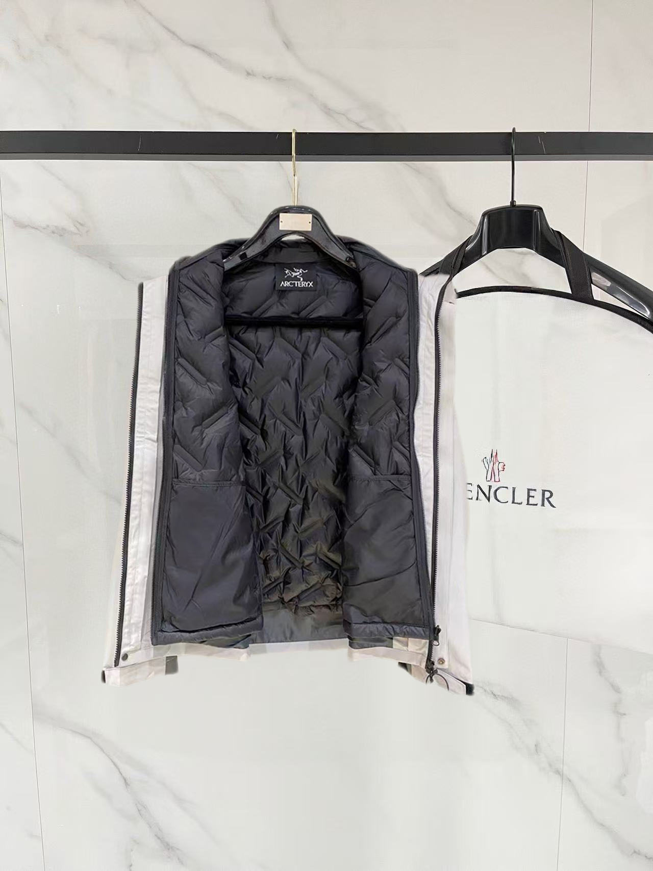 Arcteryx Down Jacket Goose Down Hooded M-l-xxxl