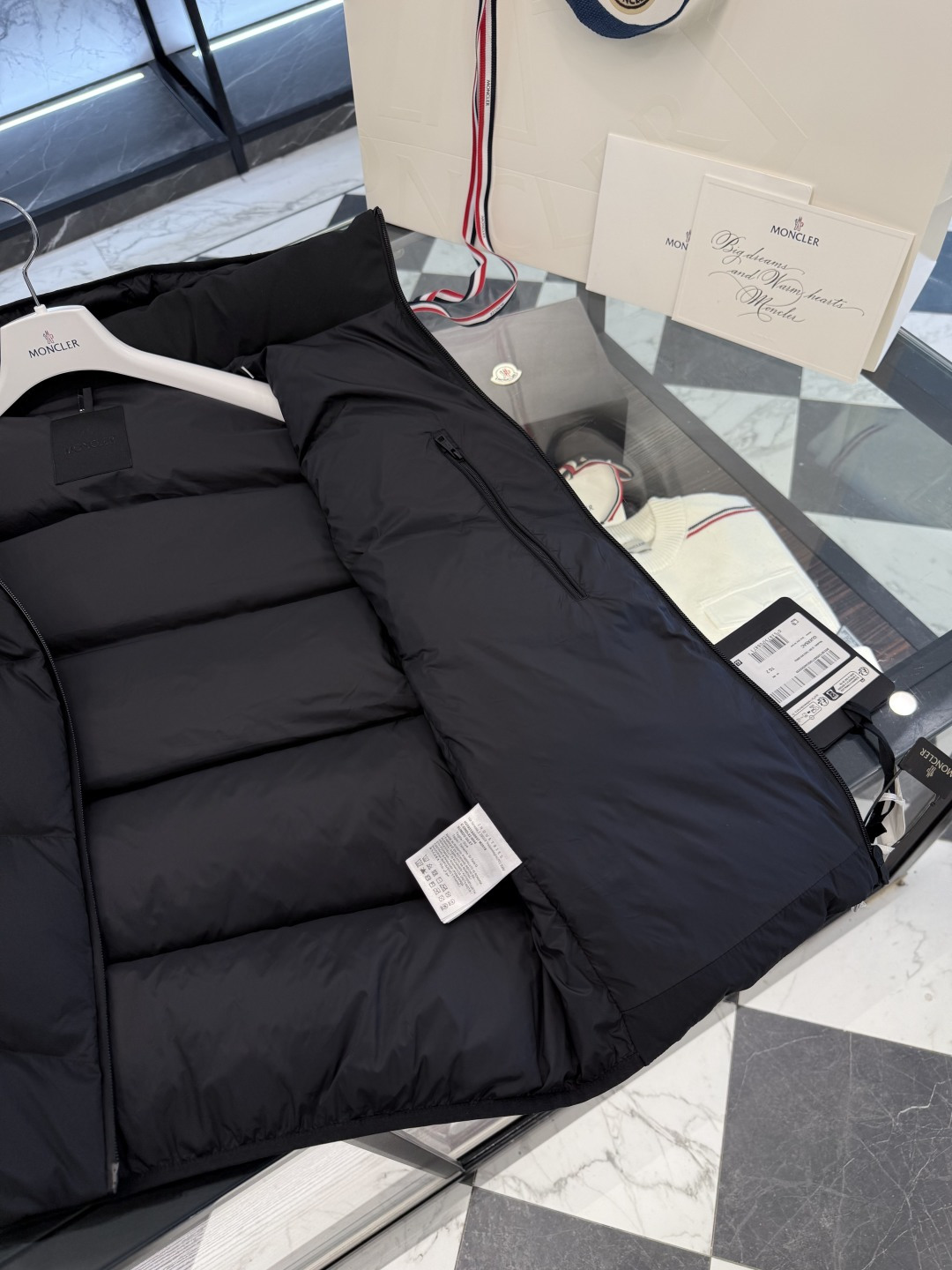 Moncler Male Down Vest Hooded S-m-l