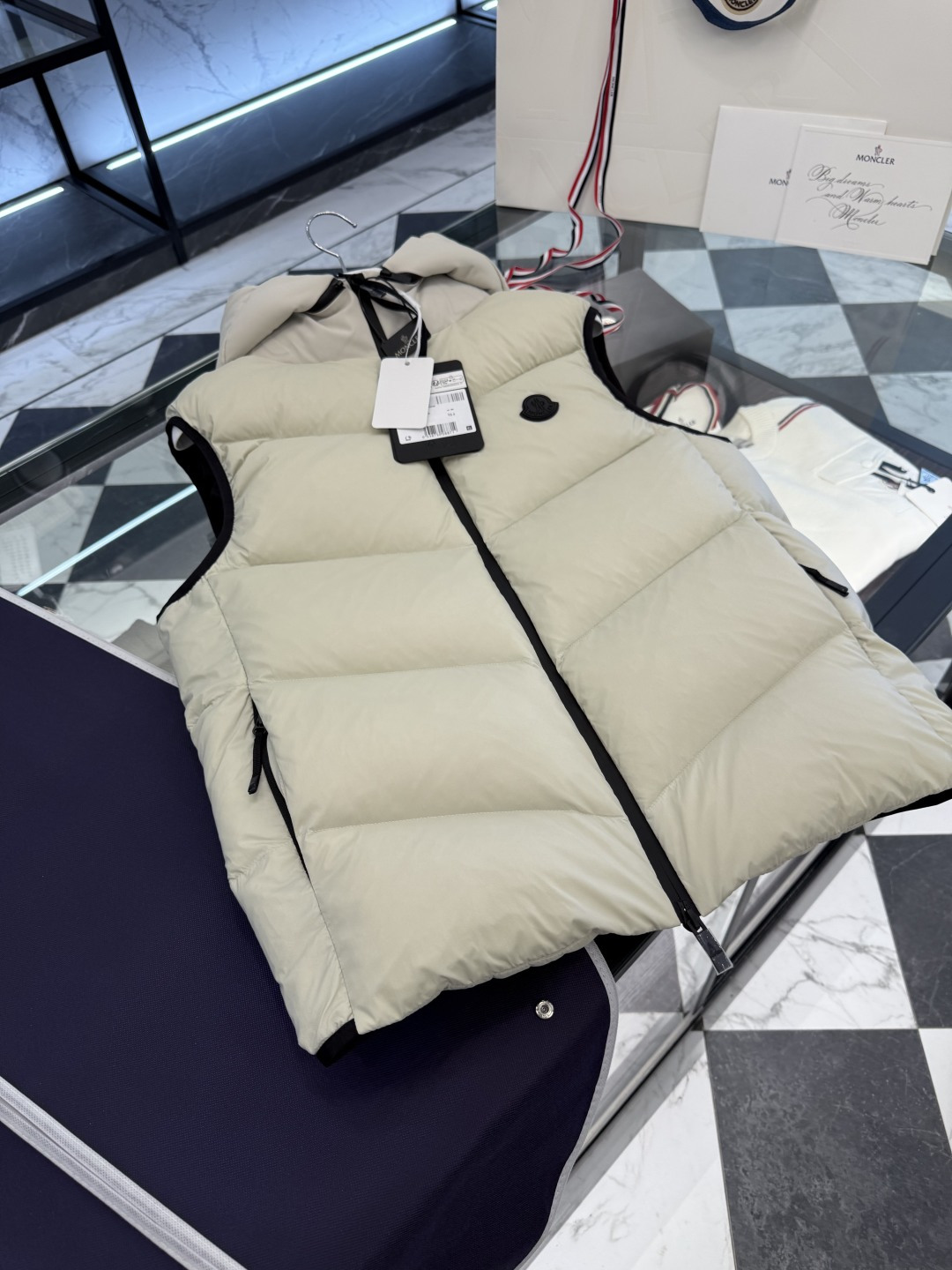 Moncler Male Down Vest Hooded S-m-l