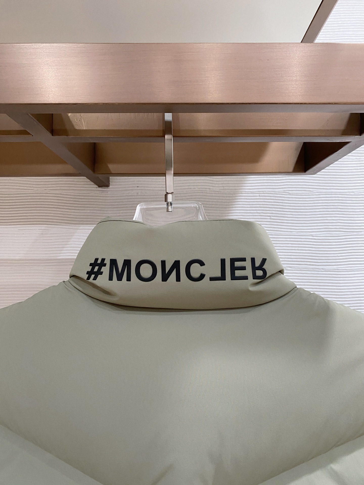 Moncler Down Vest White Duck Down M-l