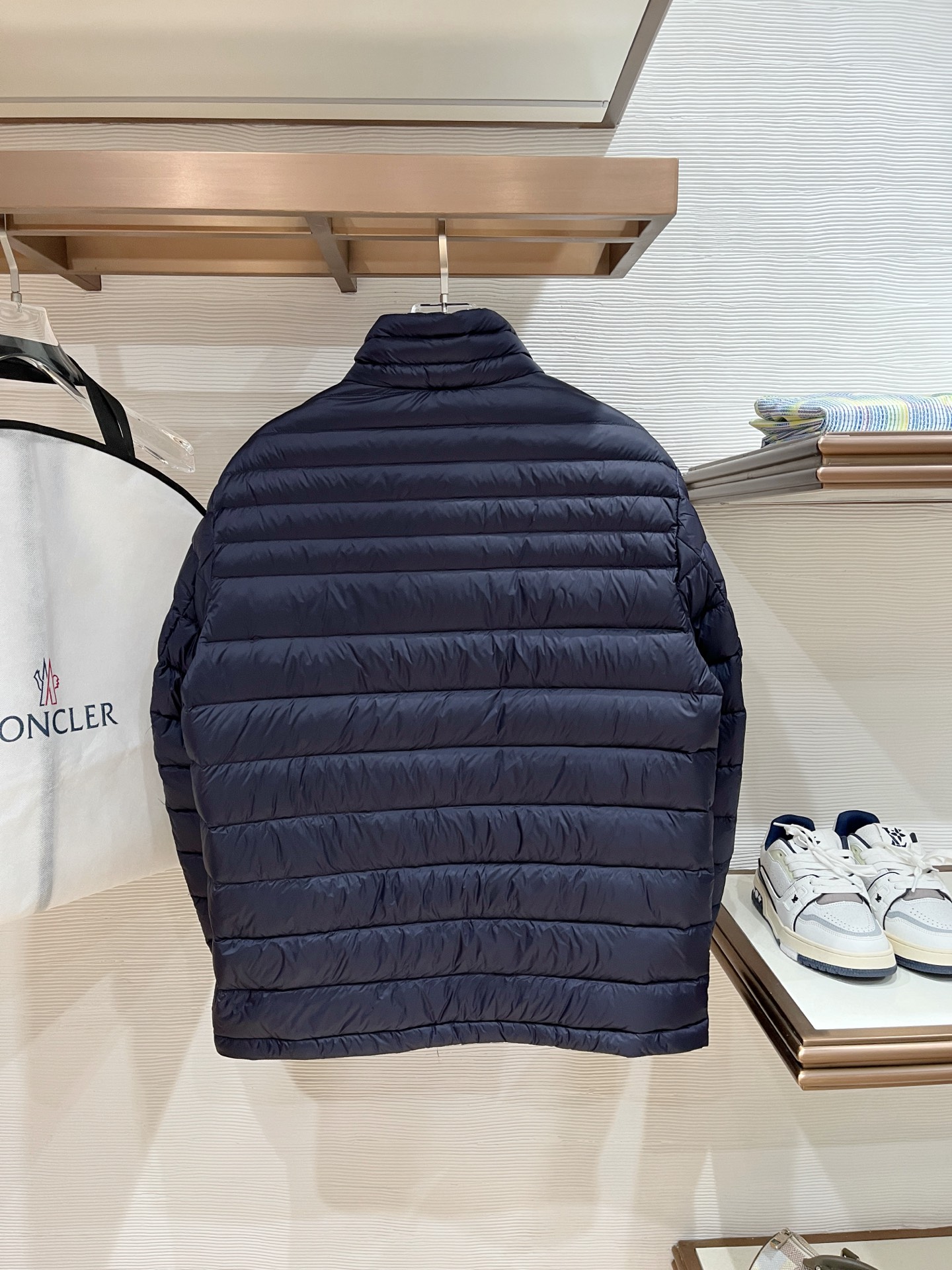 Moncler Couple Basic Clothing White Duck Down M-l-xxxl
