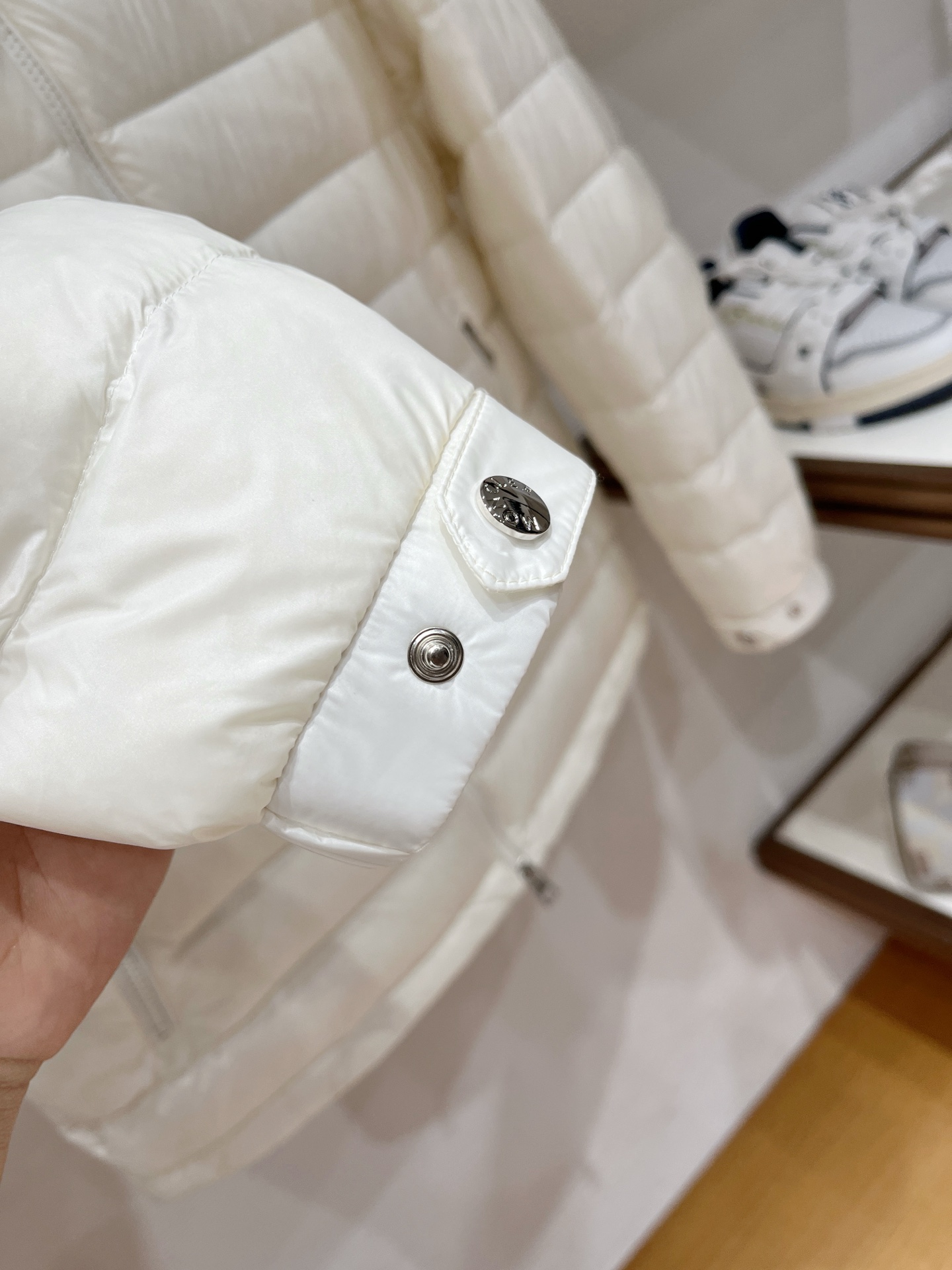 Moncler Couple Basic Clothing White Duck Down M-l-xxxl