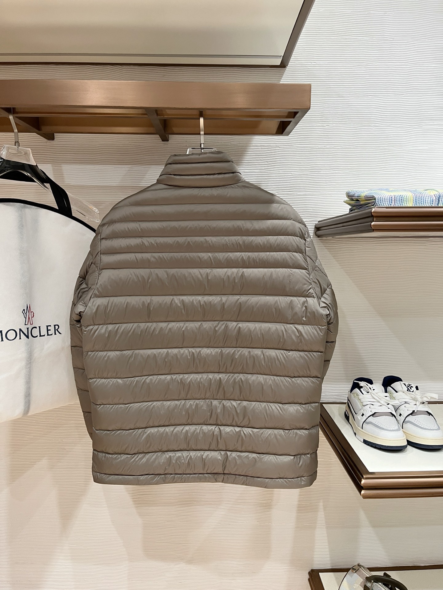 Moncler Couple Basic Clothing White Duck Down M-l-xxxl