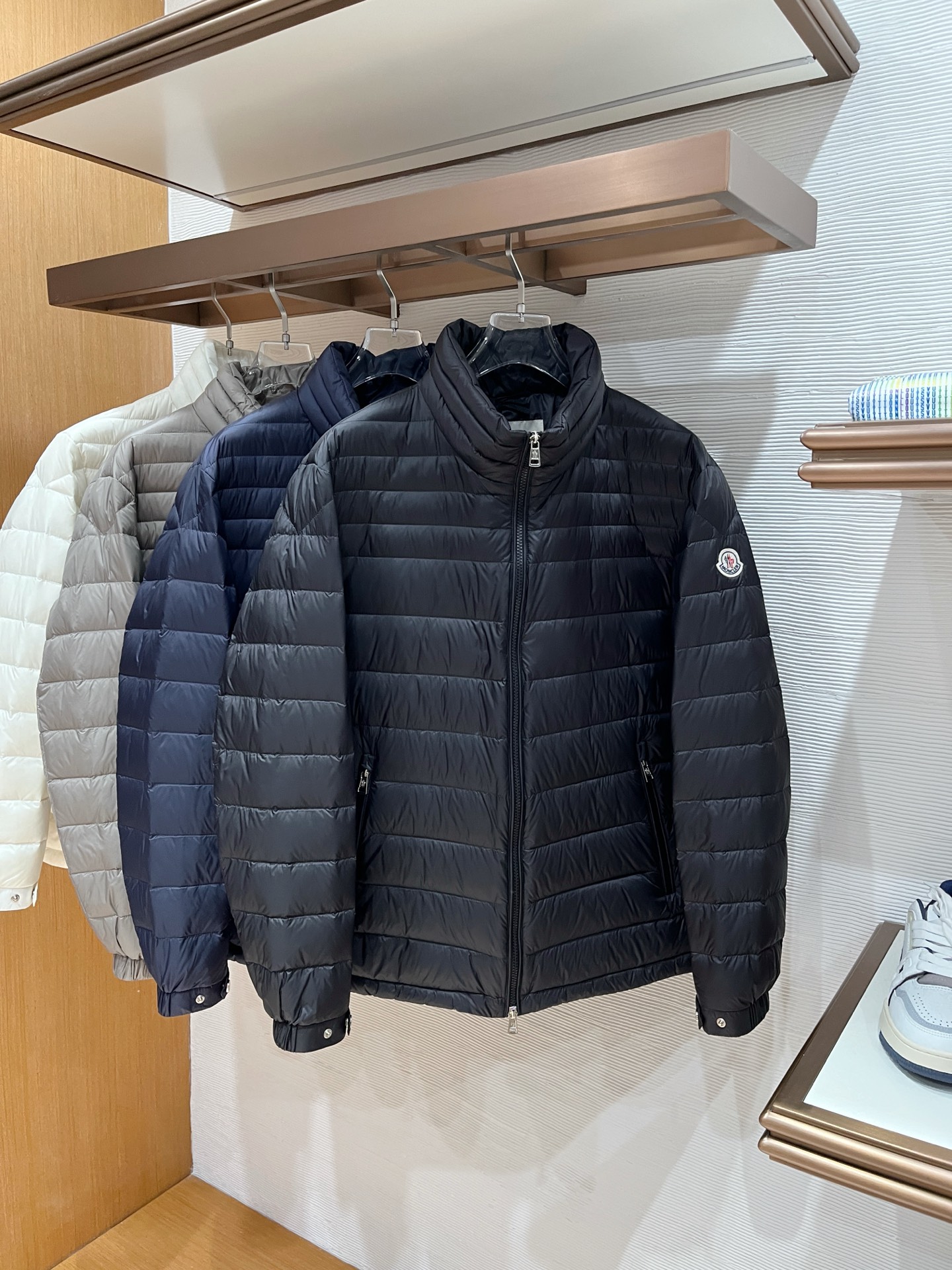 Moncler Couple Basic Clothing White Duck Down M-l-xxxl