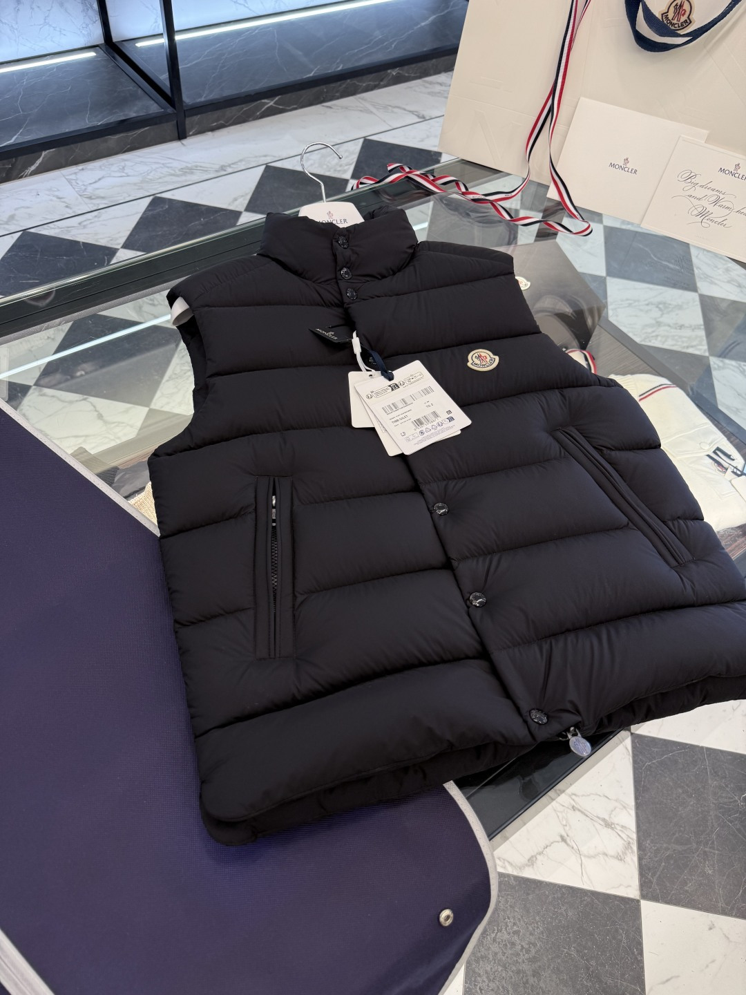 Moncler Couple Vest Goose Down Couple Style M-l