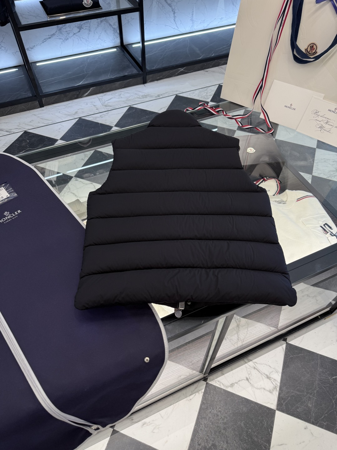 Moncler Couple Vest Goose Down Couple Style M-l