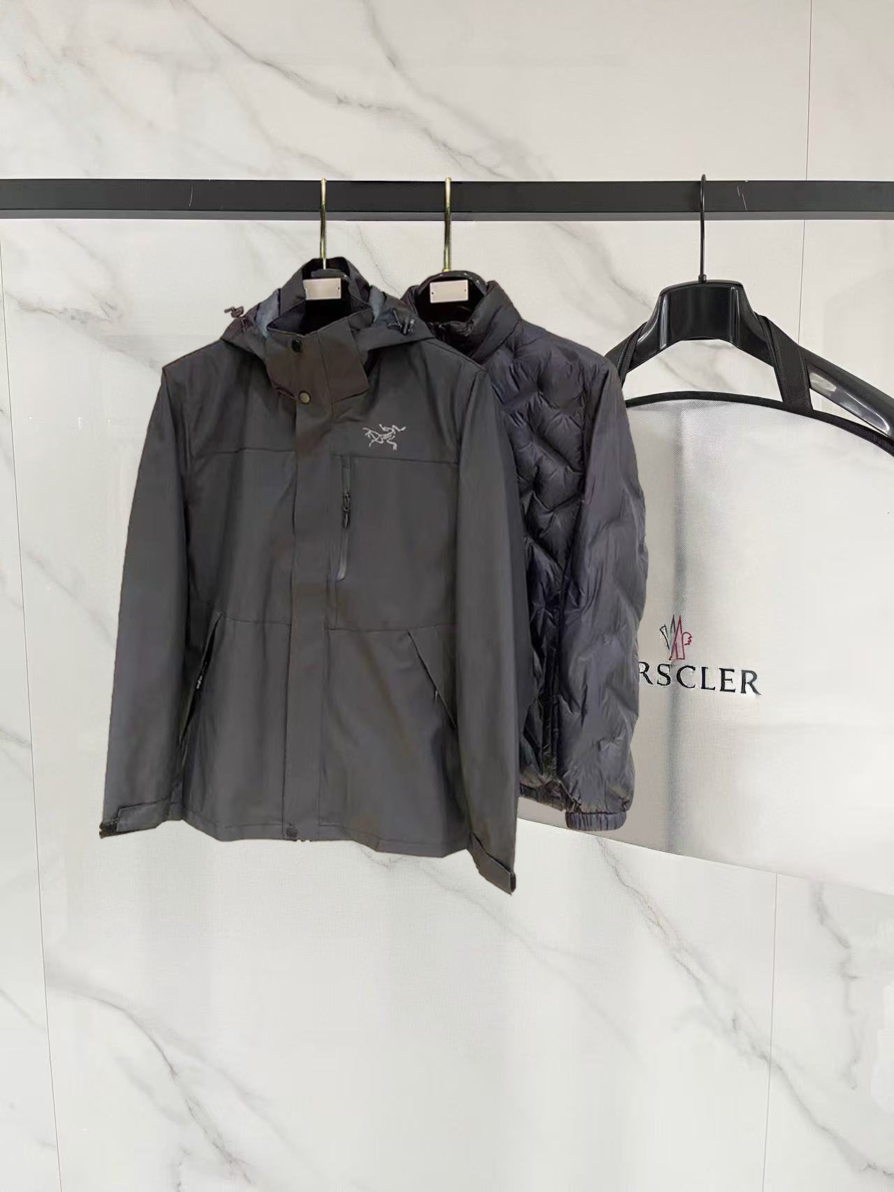 Arcteryx Down Jacket Goose Down Hooded M-l-xxxl