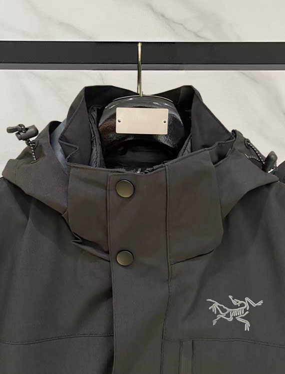 Arcteryx Down Jacket Goose Down Hooded M-l-xxxl