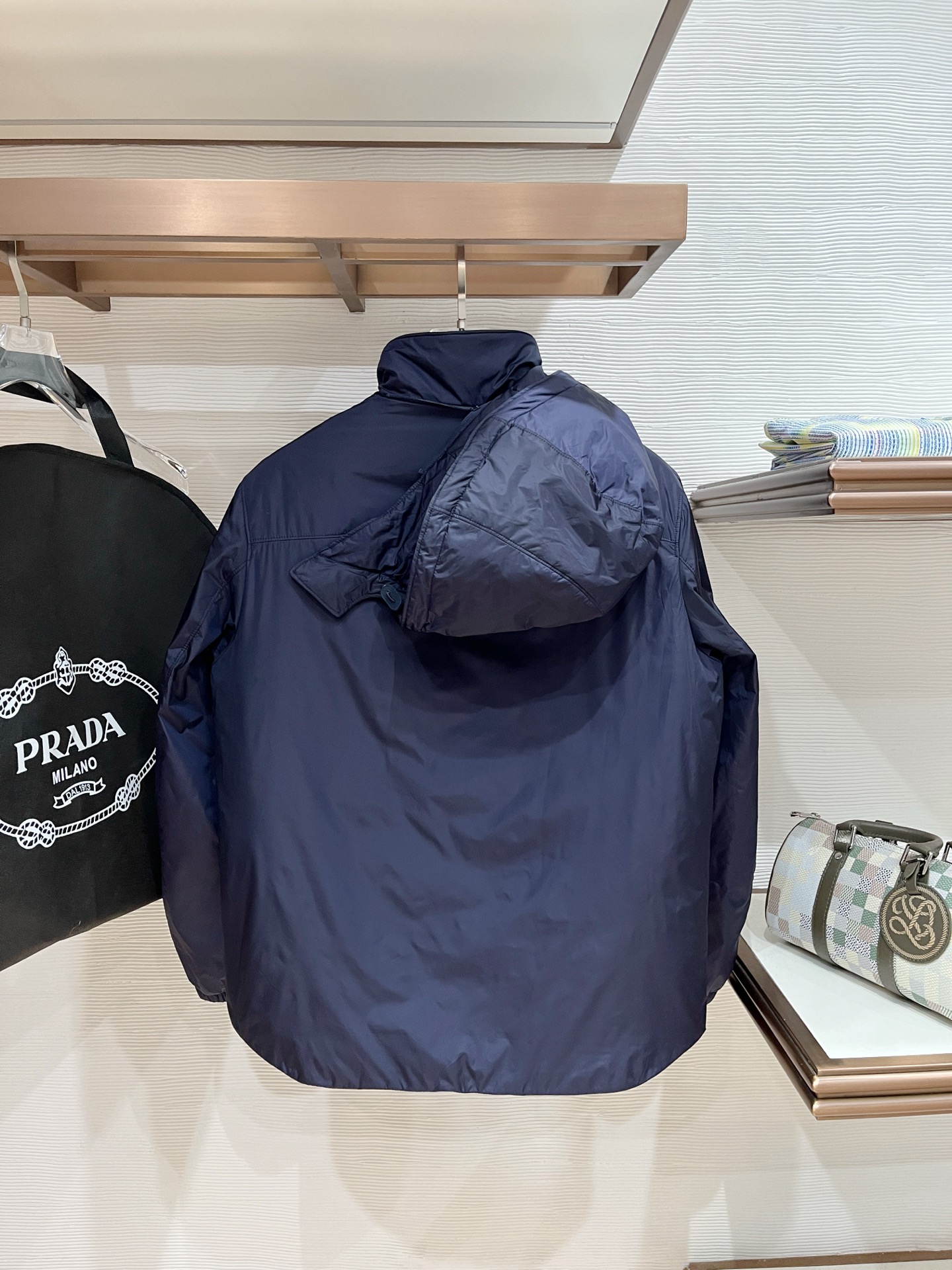 Prada Couple Basic Clothing White Duck Down M-xxxl