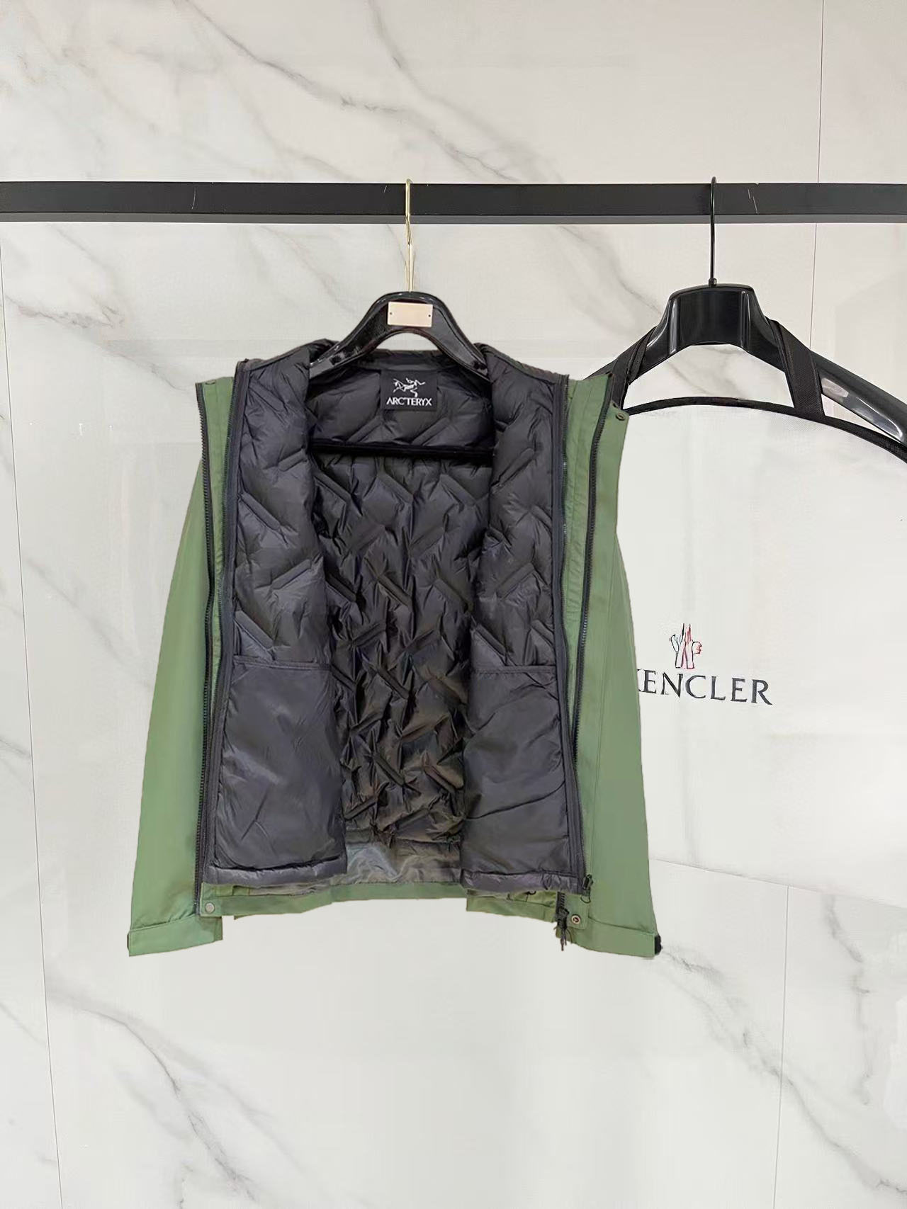 Arcteryx Down Jacket Goose Down Hooded M-l-xxxl