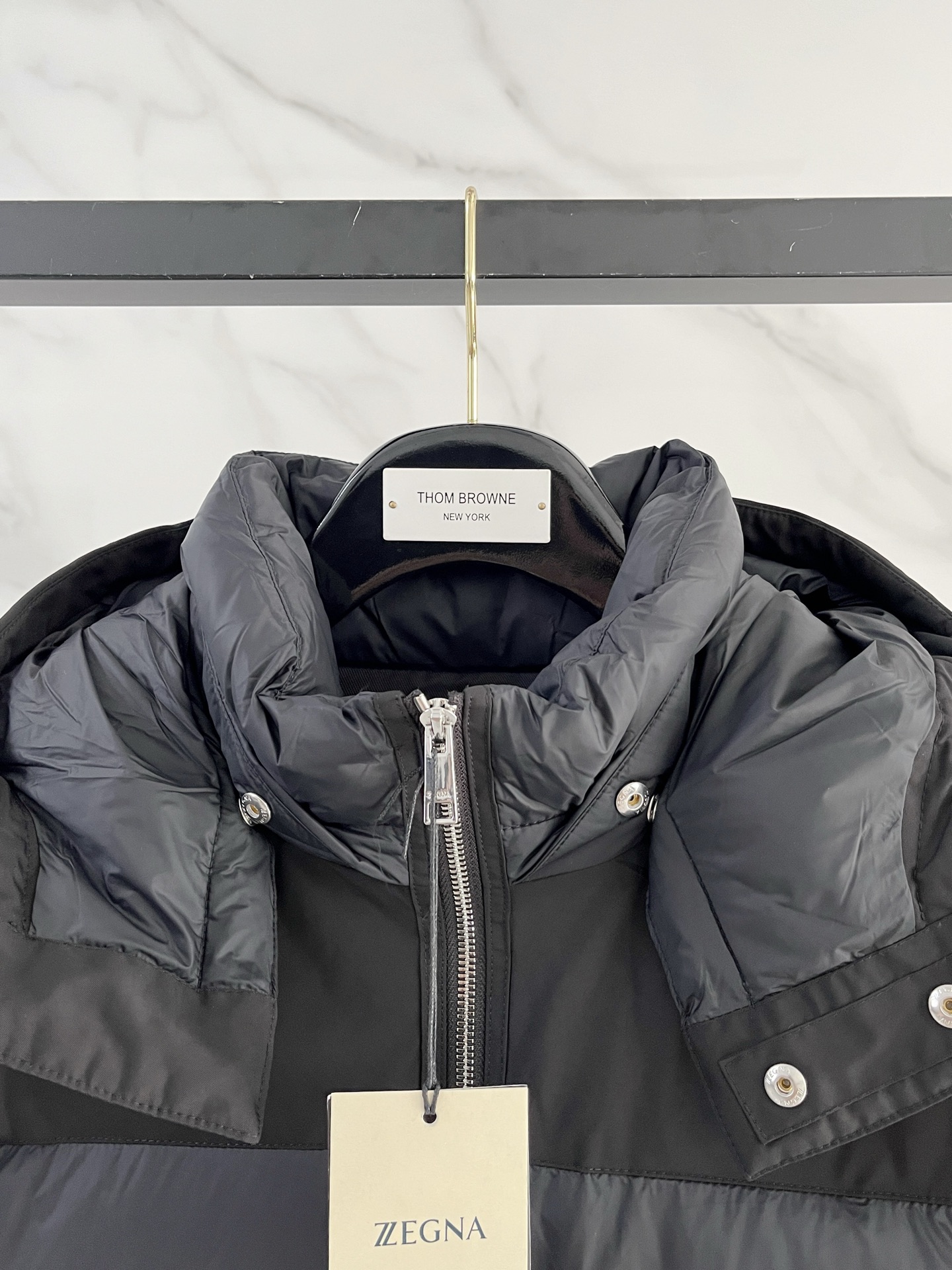 Ermenegildo Zegna Couple Down Jacket Knitted M-xxxl