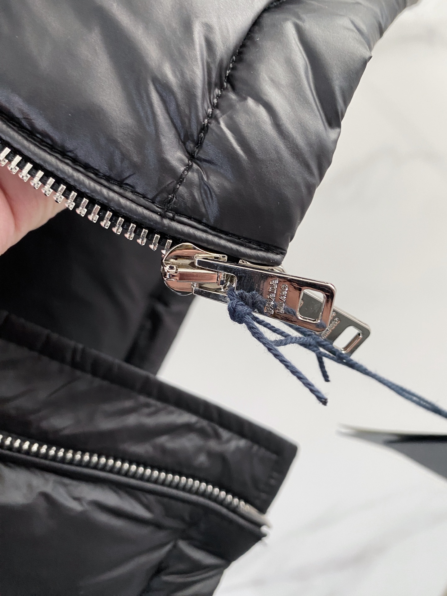 Prada Couple Down Jacket Knitted