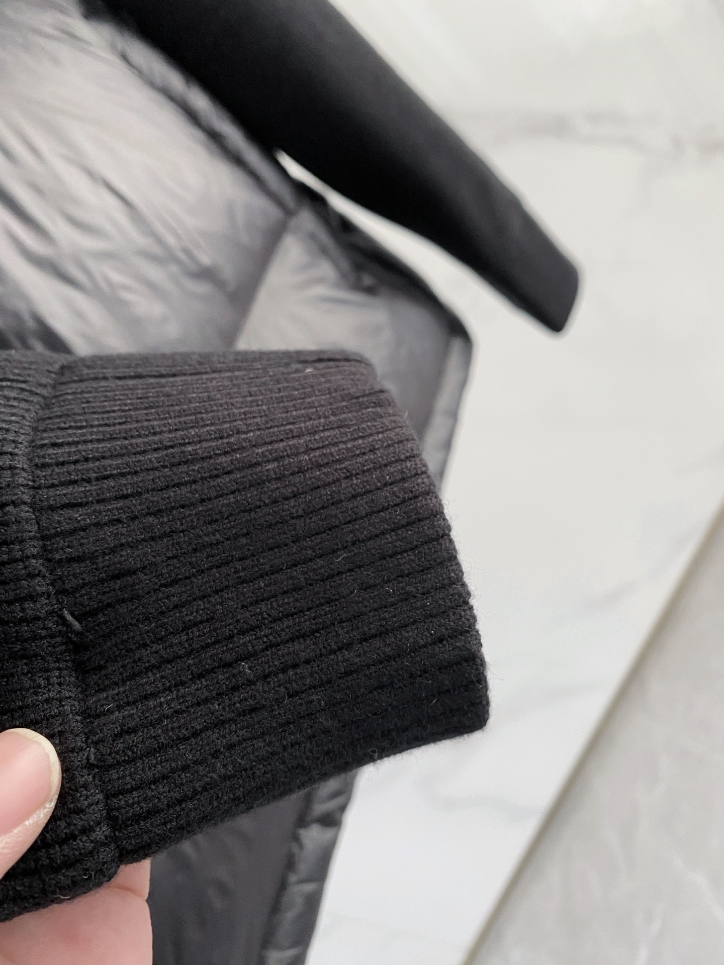 Prada Couple Down Jacket Knitted