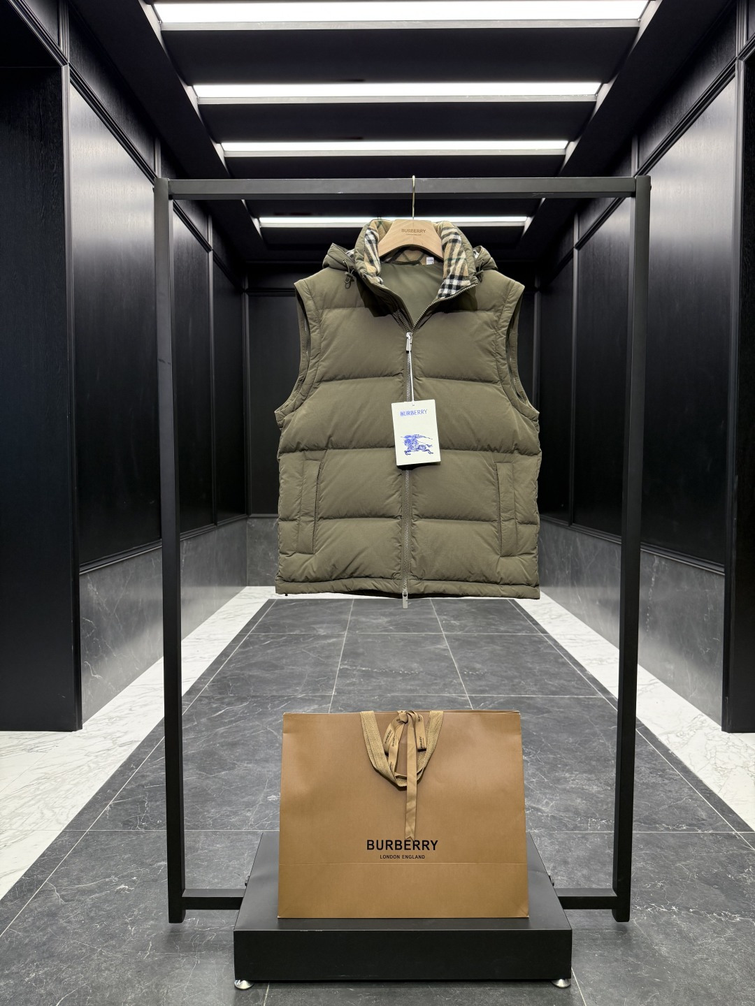 Burberry Vest Hooded