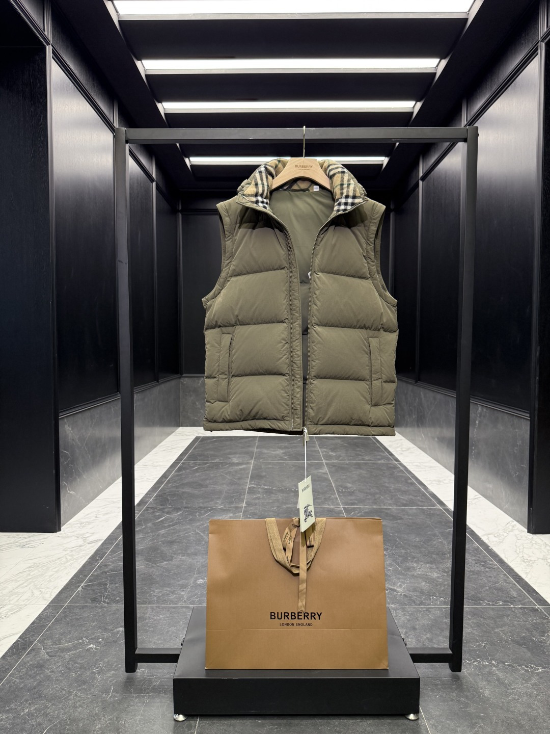 Burberry Vest Hooded