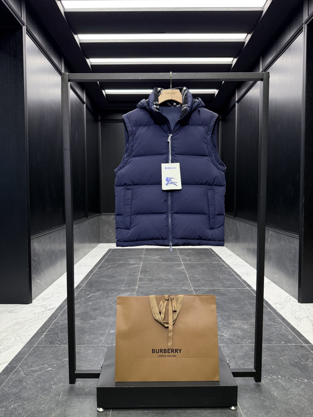 Burberry Vest Hooded