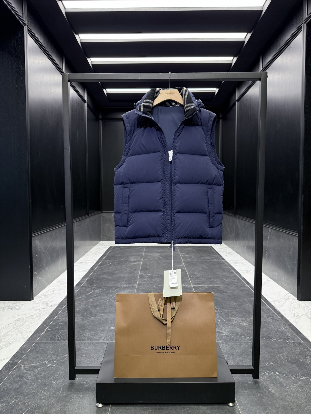 Burberry Vest Hooded