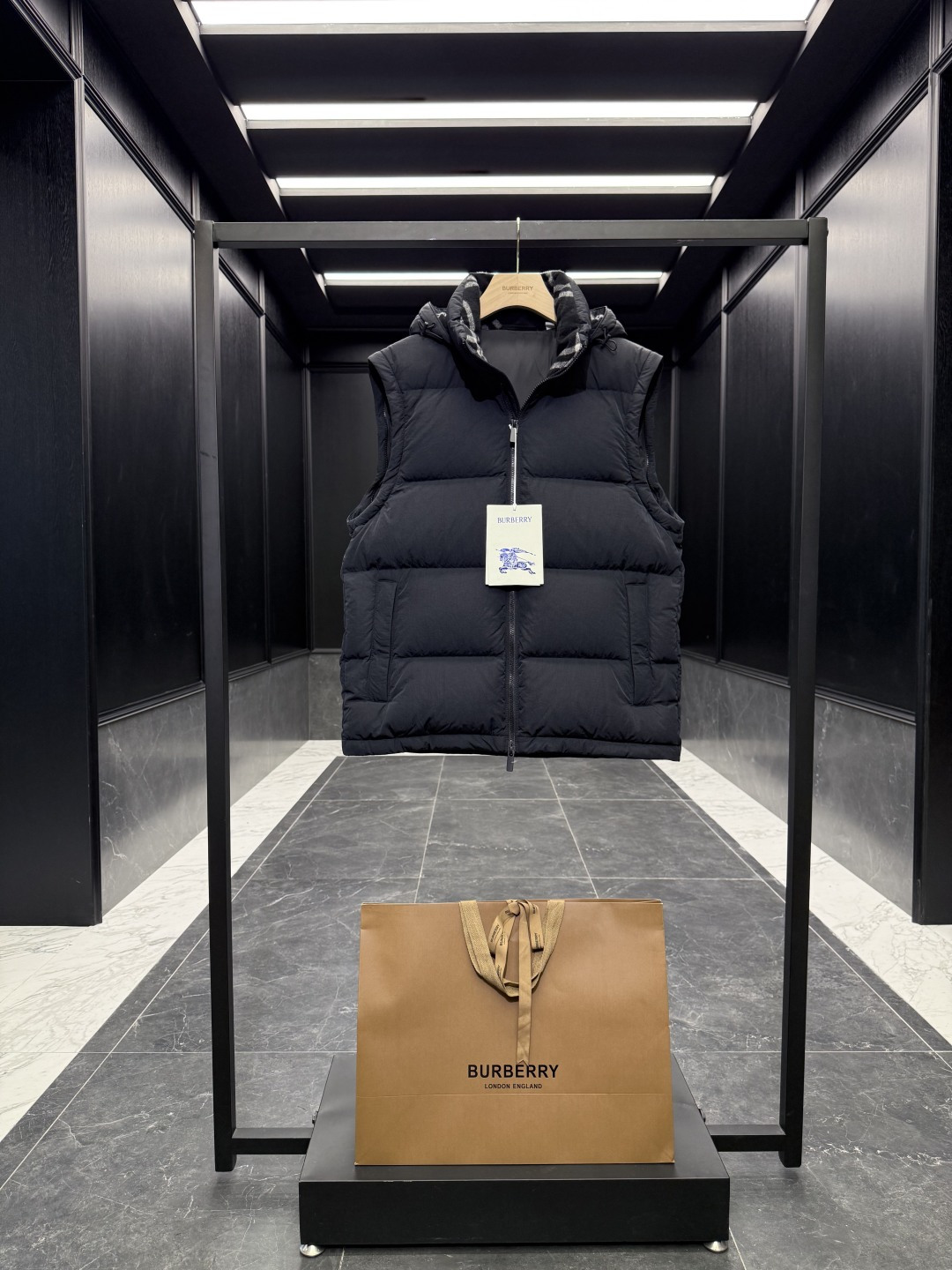 Burberry Vest Hooded
